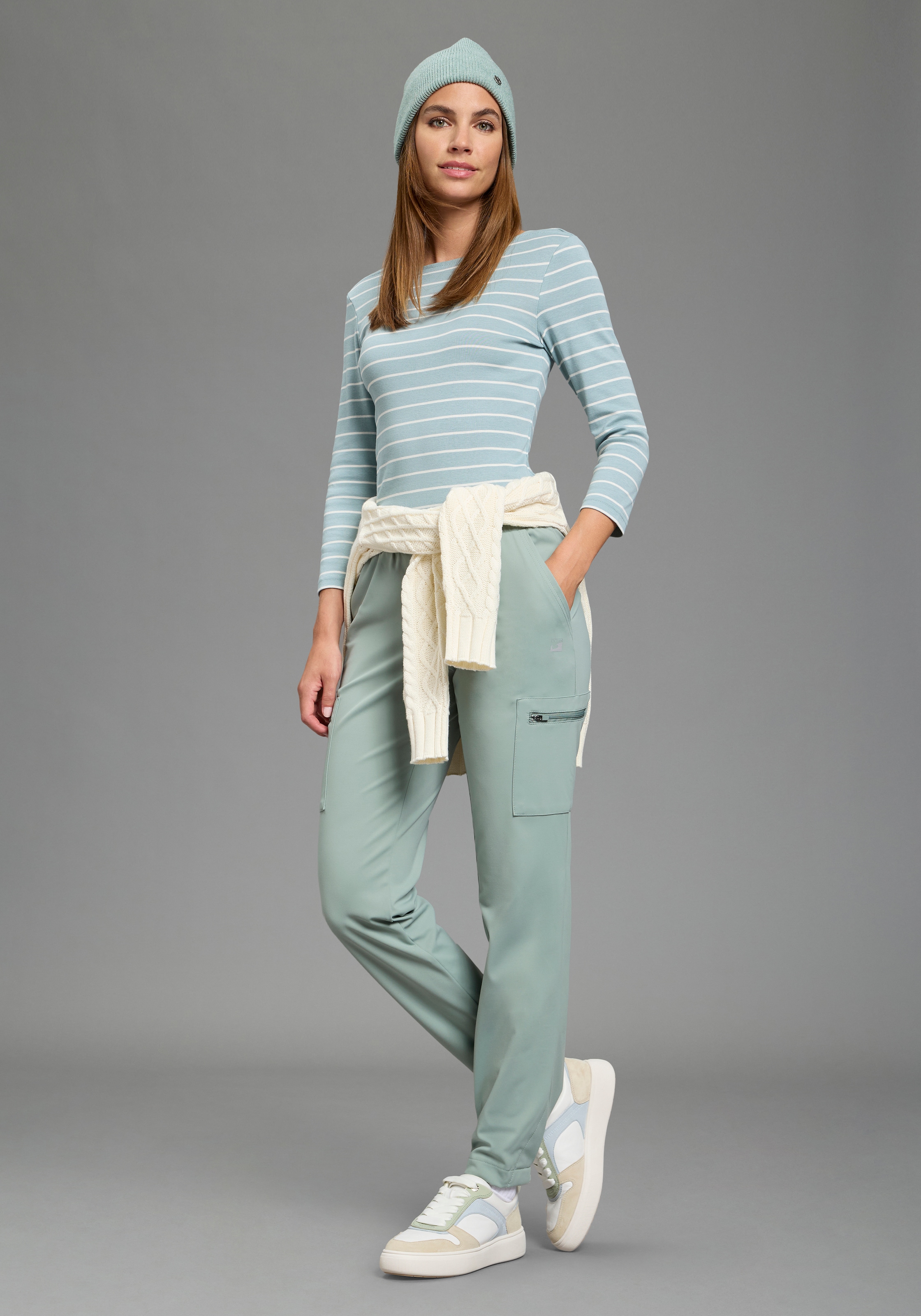 Ocean Sportswear Funktionshose  - Wanderhose mit praktischen Cargotaschen und verstellbarer Saumweite