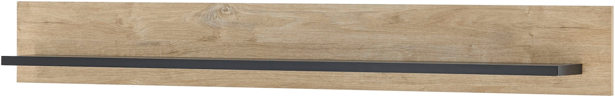 Home affaire Wohnwand »Cornwall, Anbauwand im Landhausstil, Wohnzimmer-Set, Eiche Dekor« Set, 4 Stk. tlg.