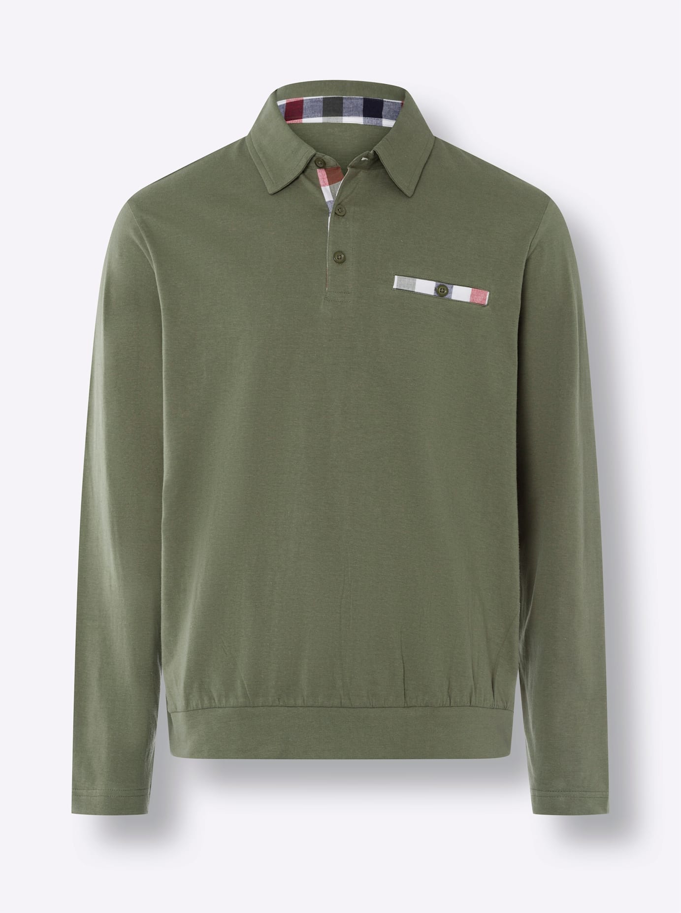 Classic Poloshirt »Langarm-Poloshirt« 1 Stk. tlg.