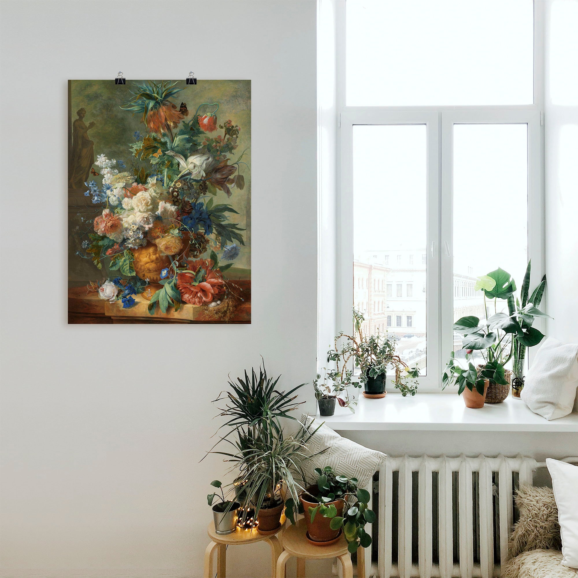 Artland Wandbild »Blumenstillleben. 1723«, Arrangements, (1 St.), als Poster in verschied. Größen