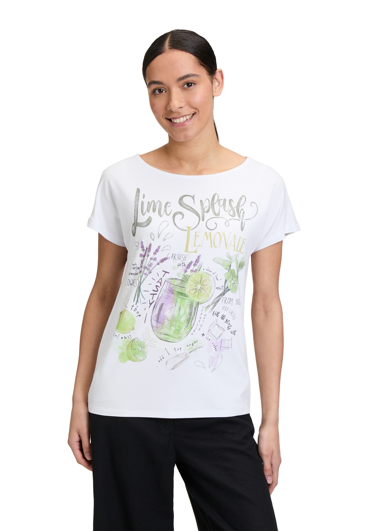 Betty Barclay Kurzarmshirt »Basic Shirt mit U-Boot-Ausschnitt«