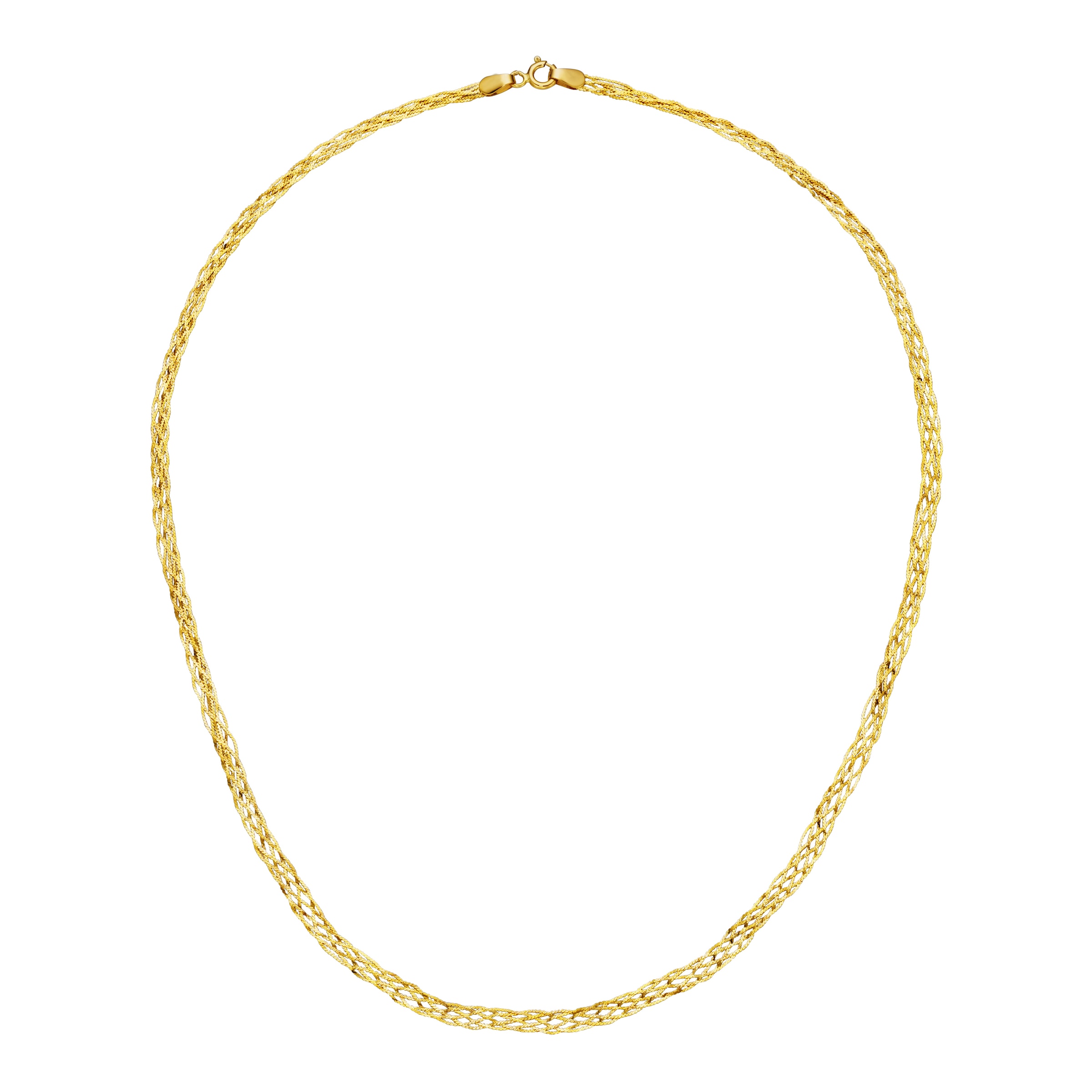 | Fantasiekette, Merano kaufen 585« UNIVERSAL Gold Goldkette geflochtene »Kette Luigi