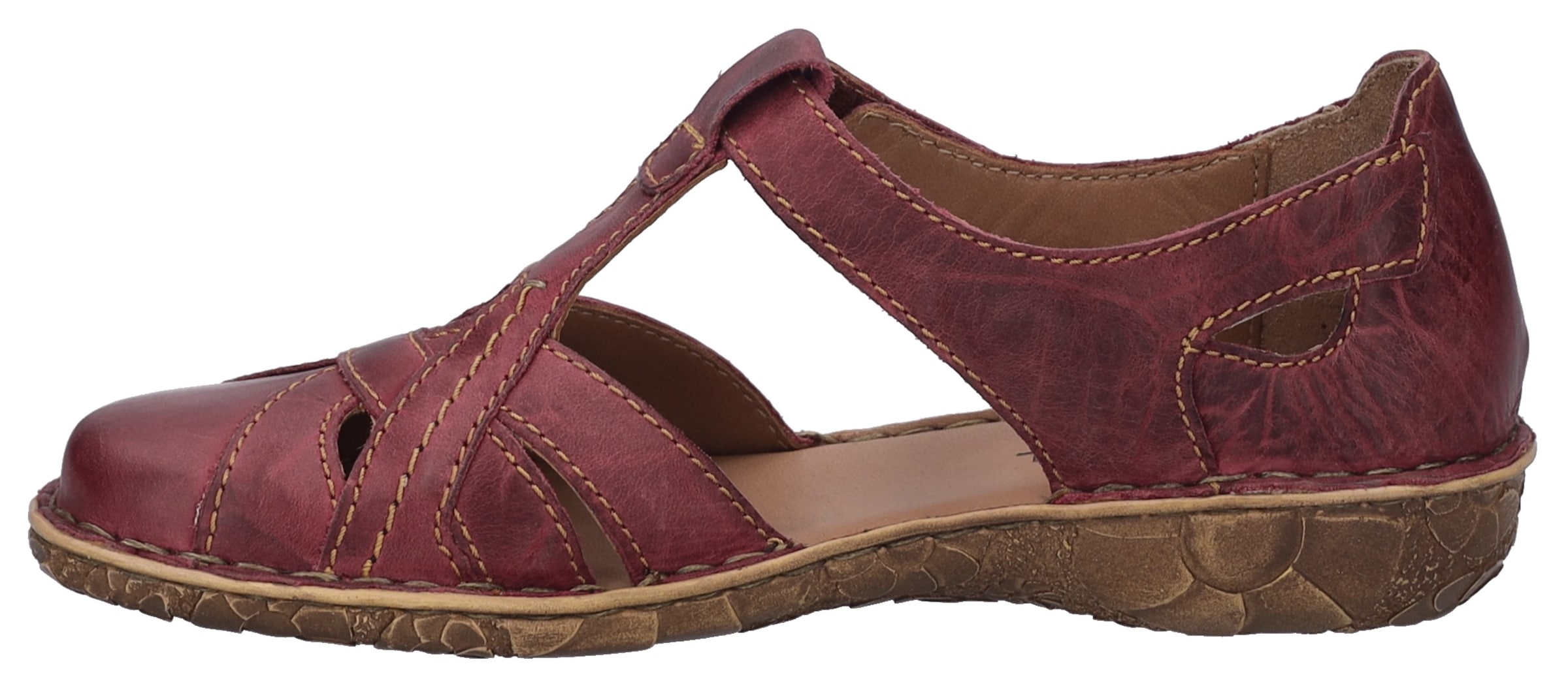 Josef Seibel Klettschuh »ROSALIE 29«, Spangenschuh, Sandale, Komfortschuh mit modischer T-Spange