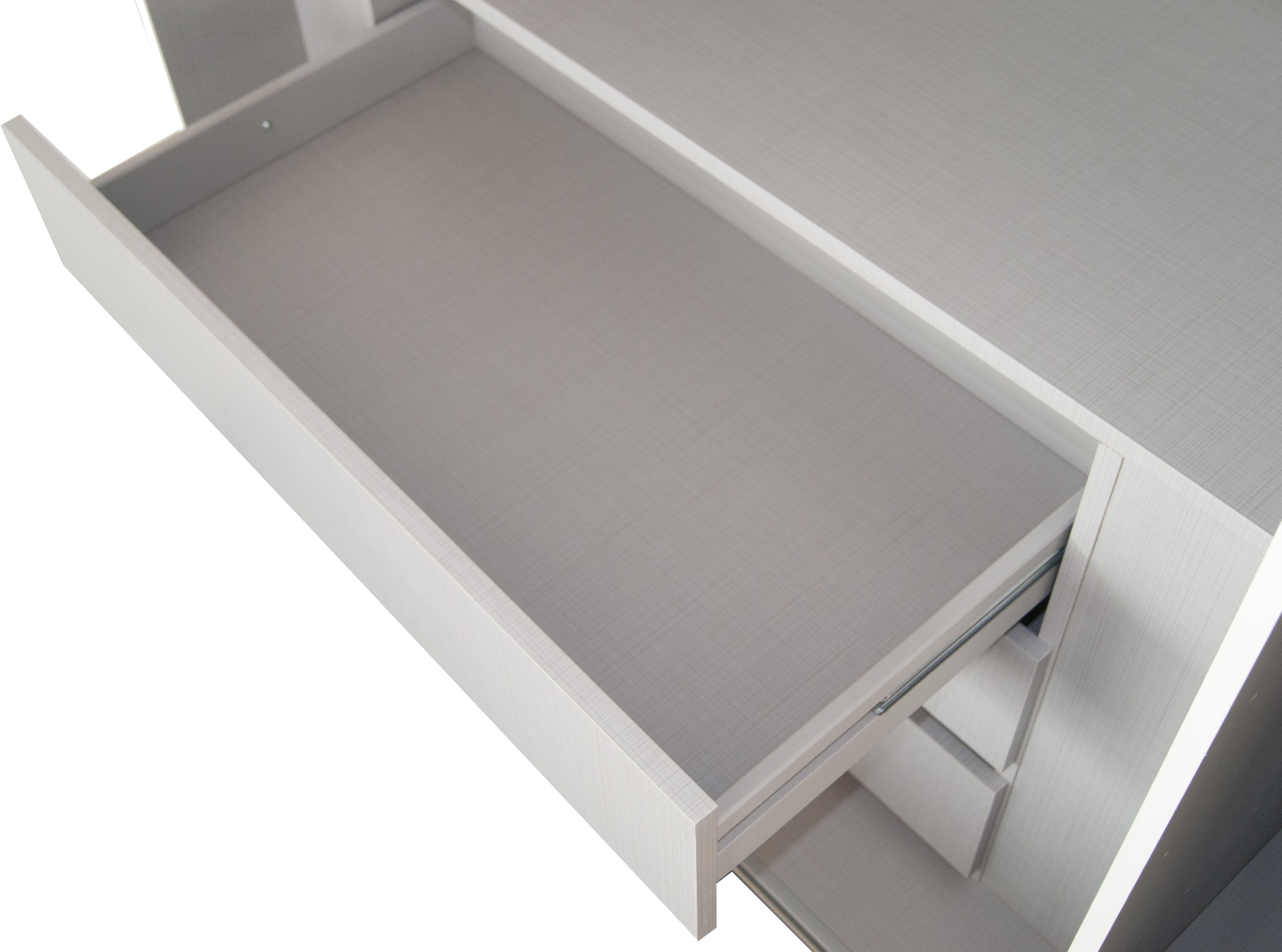 Wimex Schwebetürenschrank »Ernie Kleiderschrank mit Spiegel, Made in Germany TOPSELLER«, (Wähle aus verschiedenen Größen deinen perfekten Stauraum!), Schlafzimmerschrank weiß 225cm Breit Preisknaller Premium