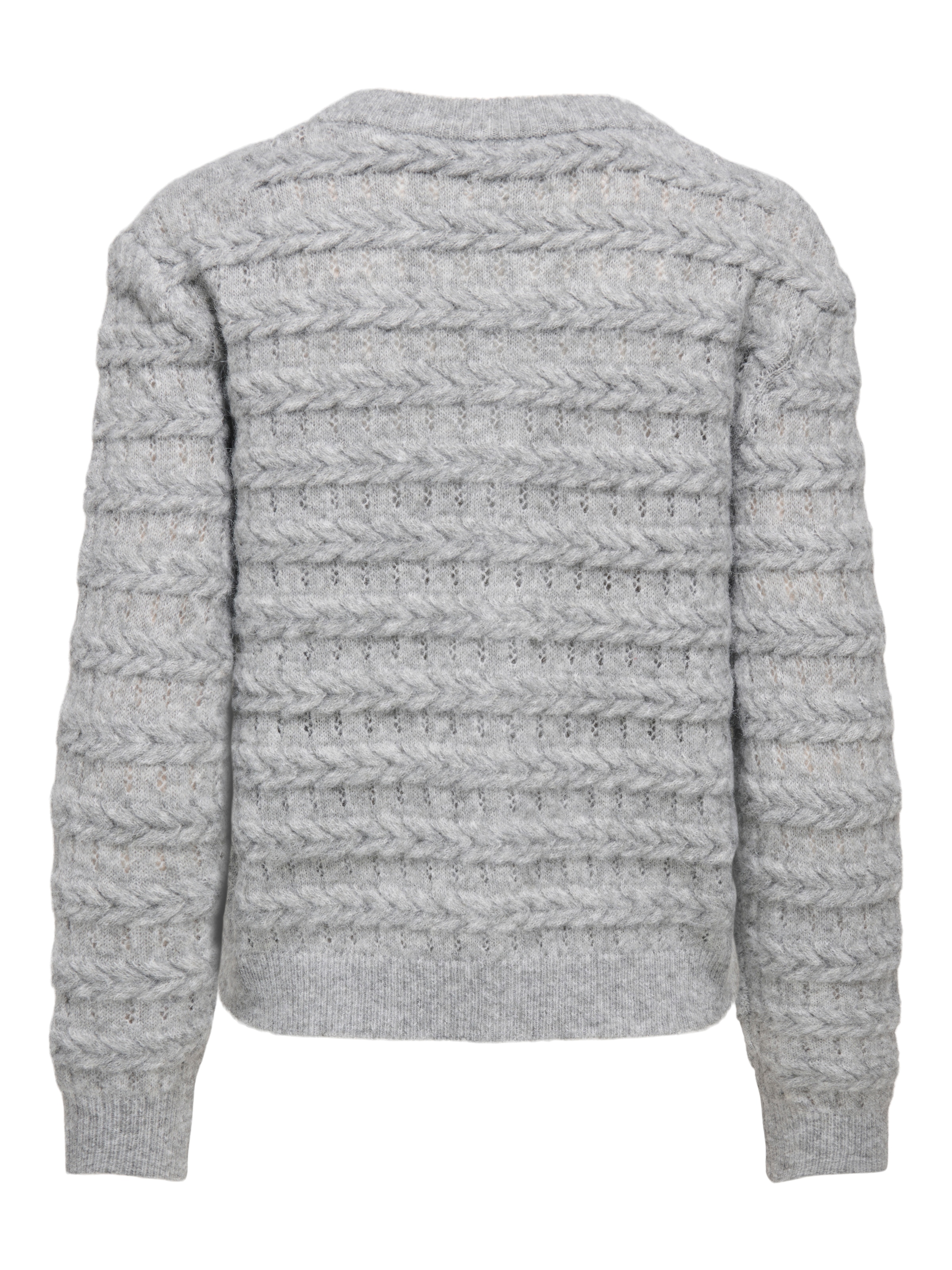ONLY Strickjacke »ONLCABALA LS CABEL CARDIGAN CC KNT« Materialmix, regular fit