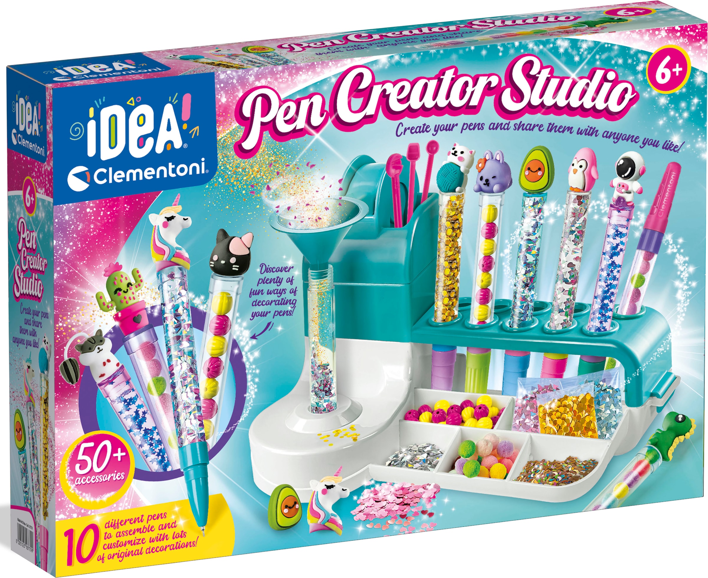 Clementoni® Kreativset »idea! Mein Stift-Atelier«, Made in Europe