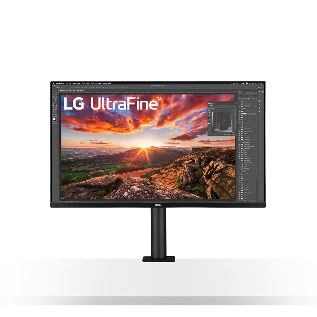 LG LCD-Monitor »UltraFine™ 32UN880«, 80 cm/31 Zoll, 3840 x 2160 px, 4K Ultra HD, 5 ms Reaktionszeit, 60 Hz