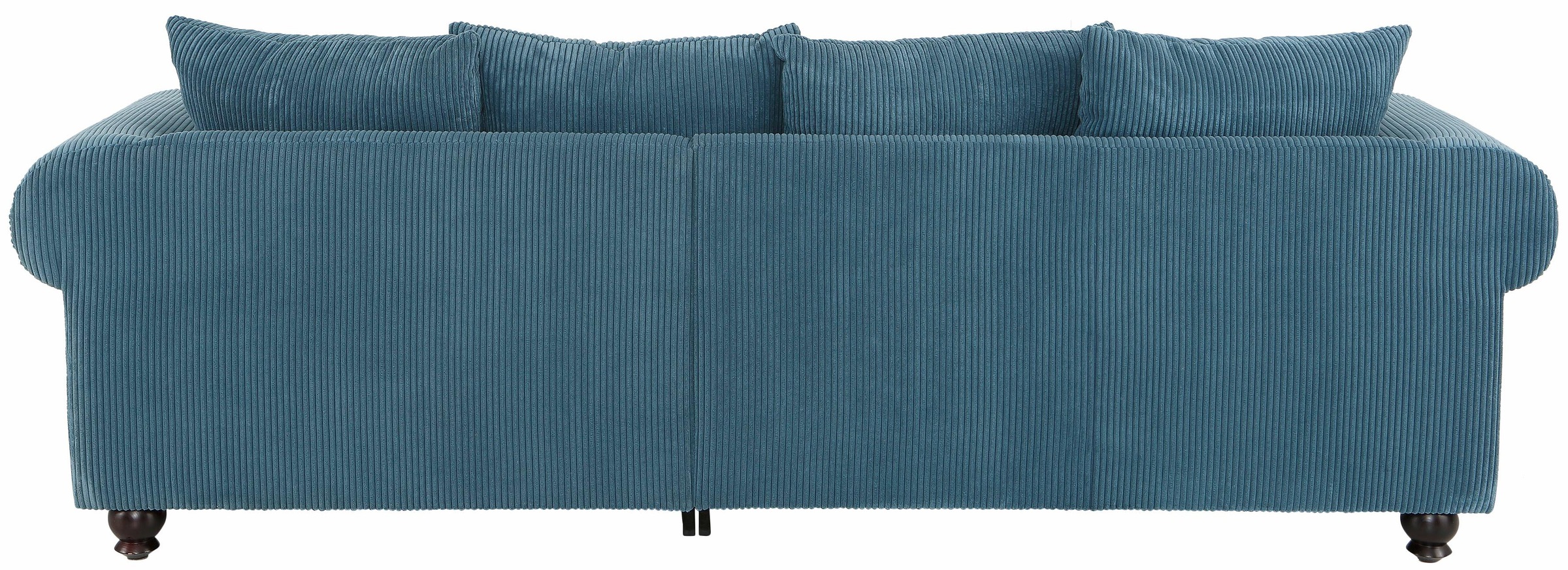 Home affaire Ecksofa »King George King Henry, Mega Sofa, Breite 260cm, L-Form«, mit Federkern, in legerer Polsterung und vielen Kissen