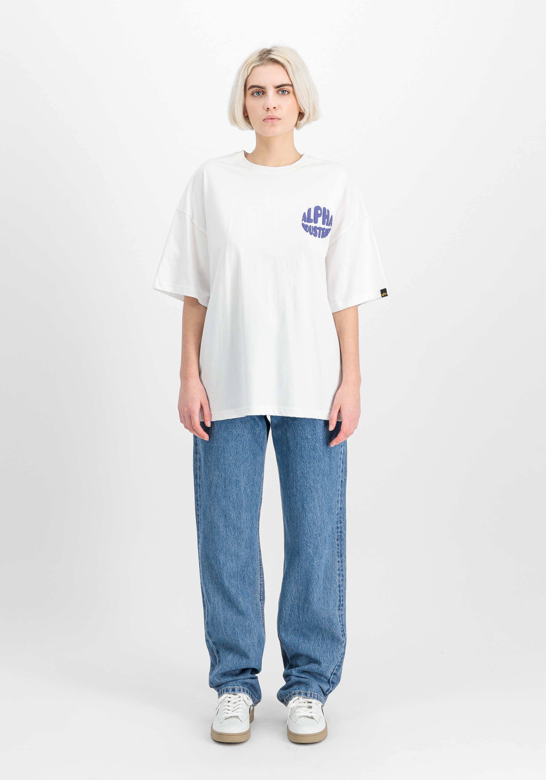 Alpha Industries T-Shirt »Logo Backprint T-Shirt W«