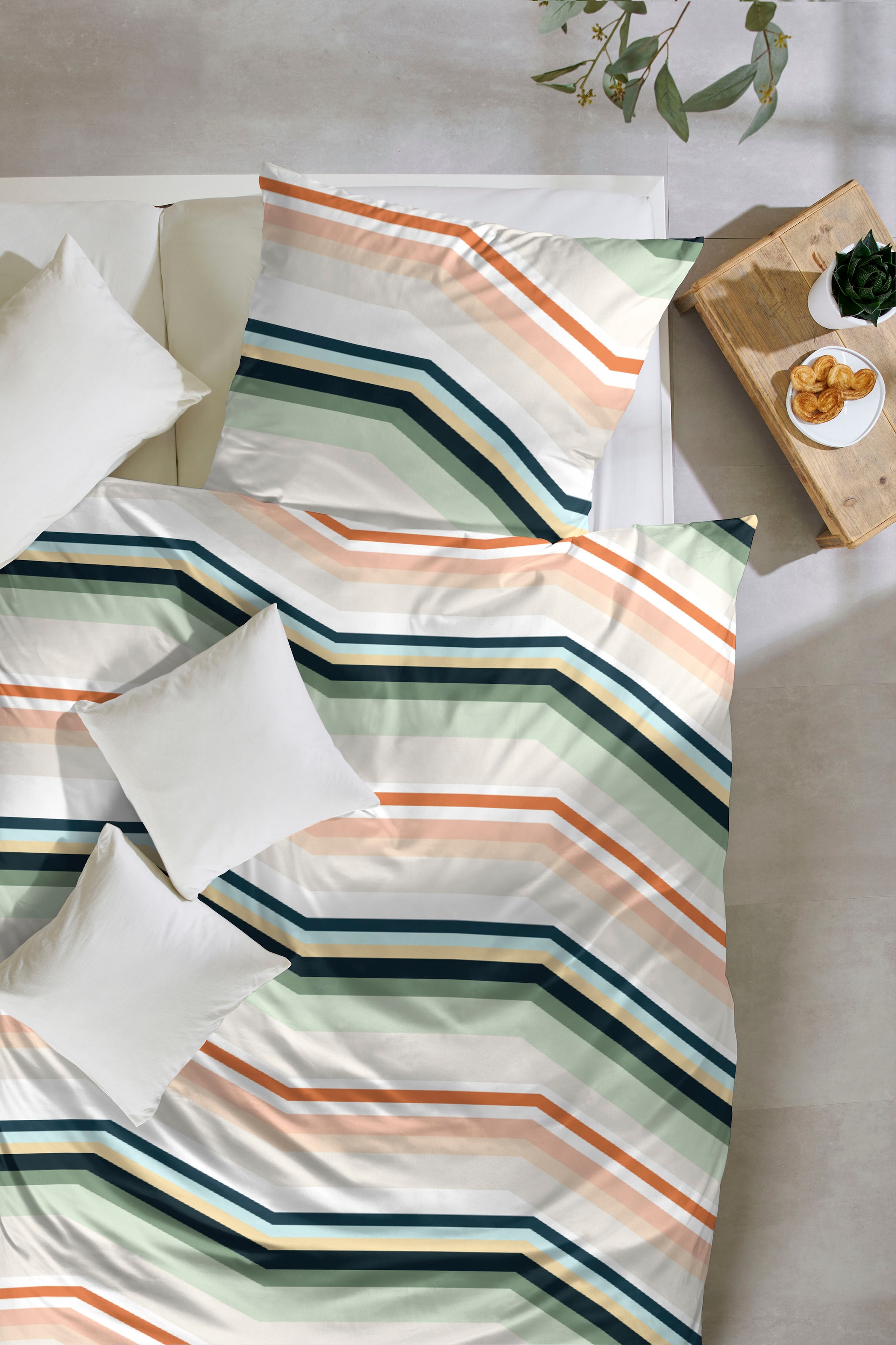 Primera Bettwäsche »Cake Pop« 2 Stk. tlg. im modernen Look