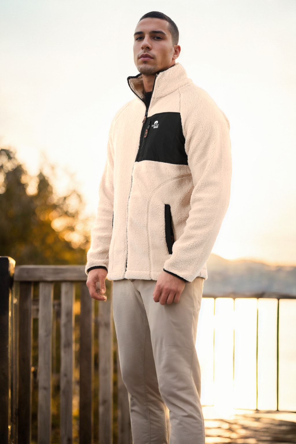 Arctic Seven Fleecejacke »Arctic Seven Herren Sherpa Fleecejacke AS415«