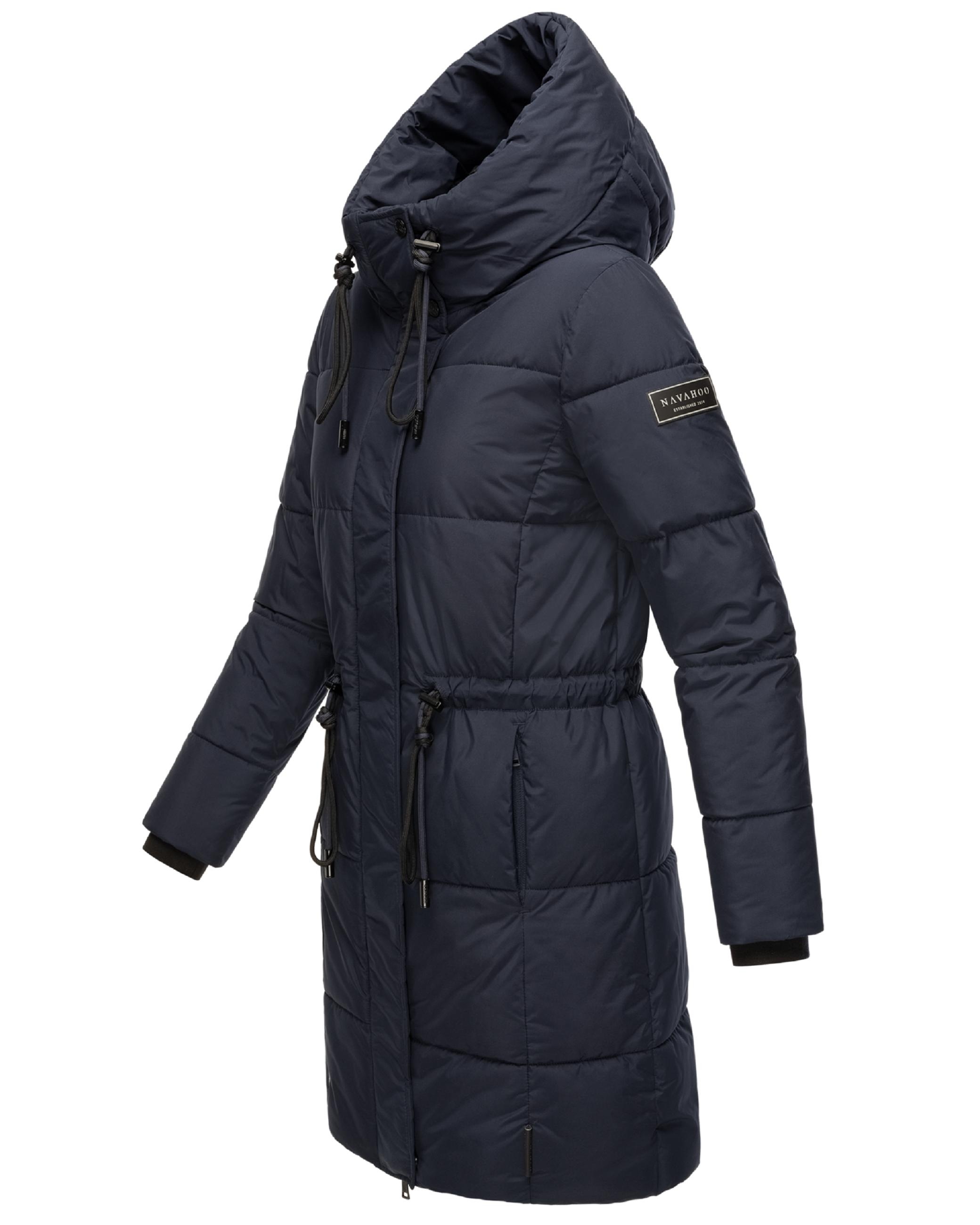 Navahoo Steppmantel »Steppmantel Zuckertatze XIV«, Stylischer Winterparka mit verstellbarer Kapuze