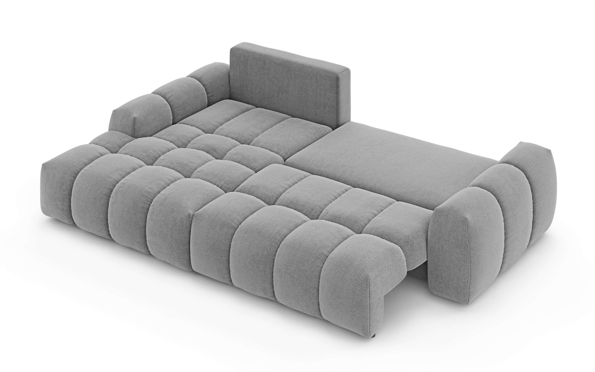 INOSIGN Ecksofa »AZITA klein optionale Schlafsofa mit Bettkasten, B/T/H: 270/166,5/84cm«, L-Form mit Wellenunterfederung, Bubble-Optik