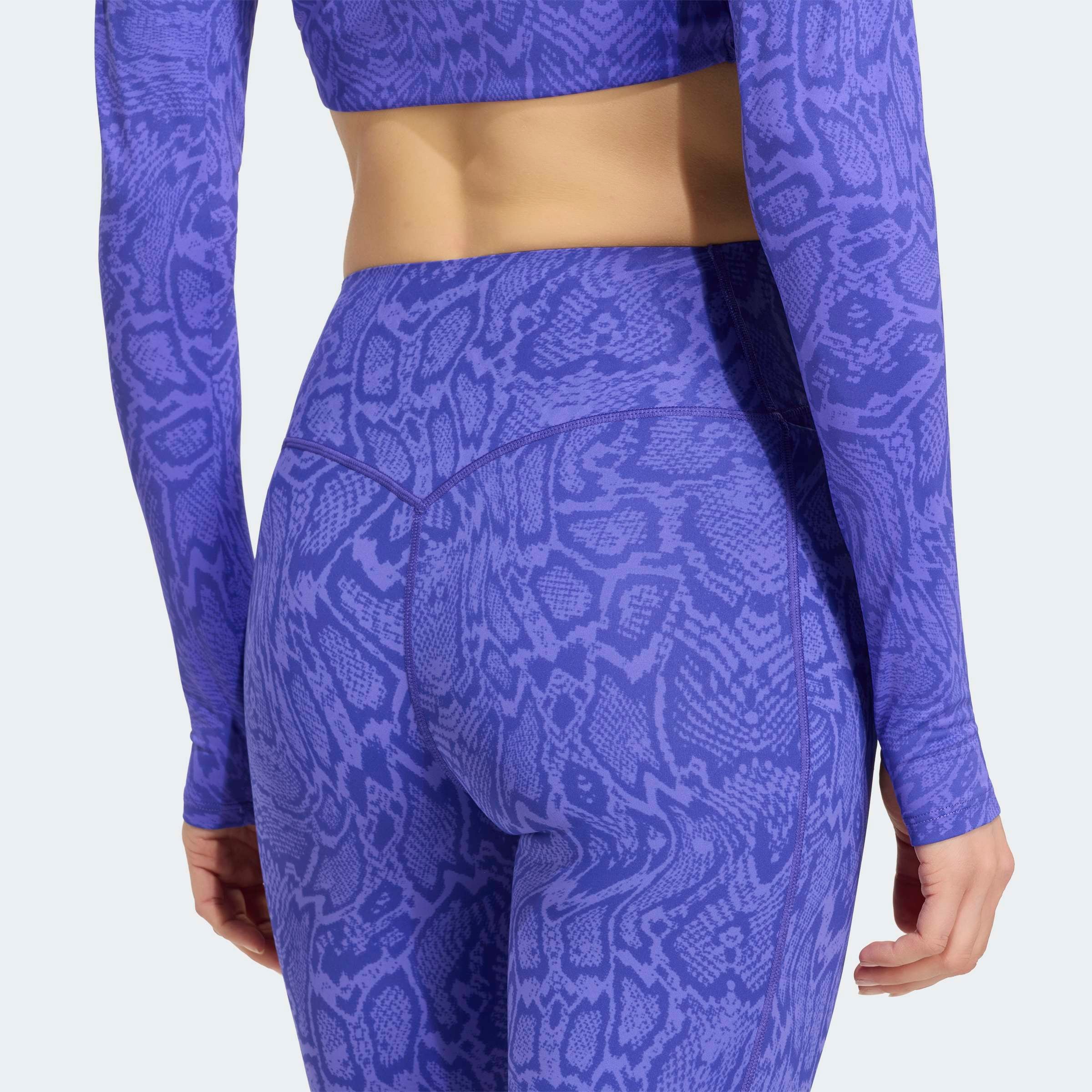 adidas Performance Trainingstights »OPTIME PRIMELIFT 7/8-LEGGINGS, SCHLANGENPRINT«