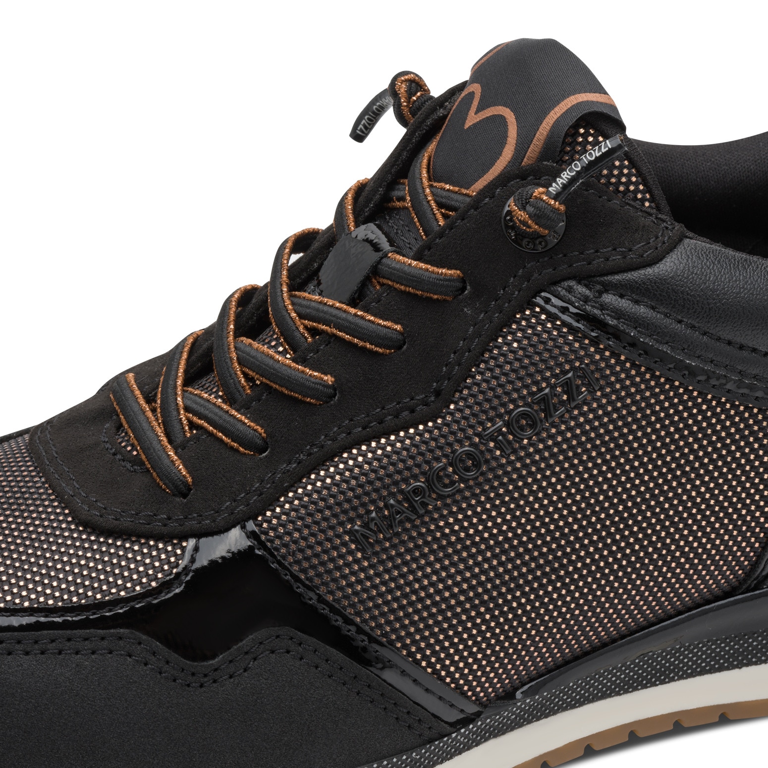 MARCO TOZZI Slip-On Sneaker  , Freizeitschuh, Halbschuh, Schnürschuh mit Feel Me-Ausstattung