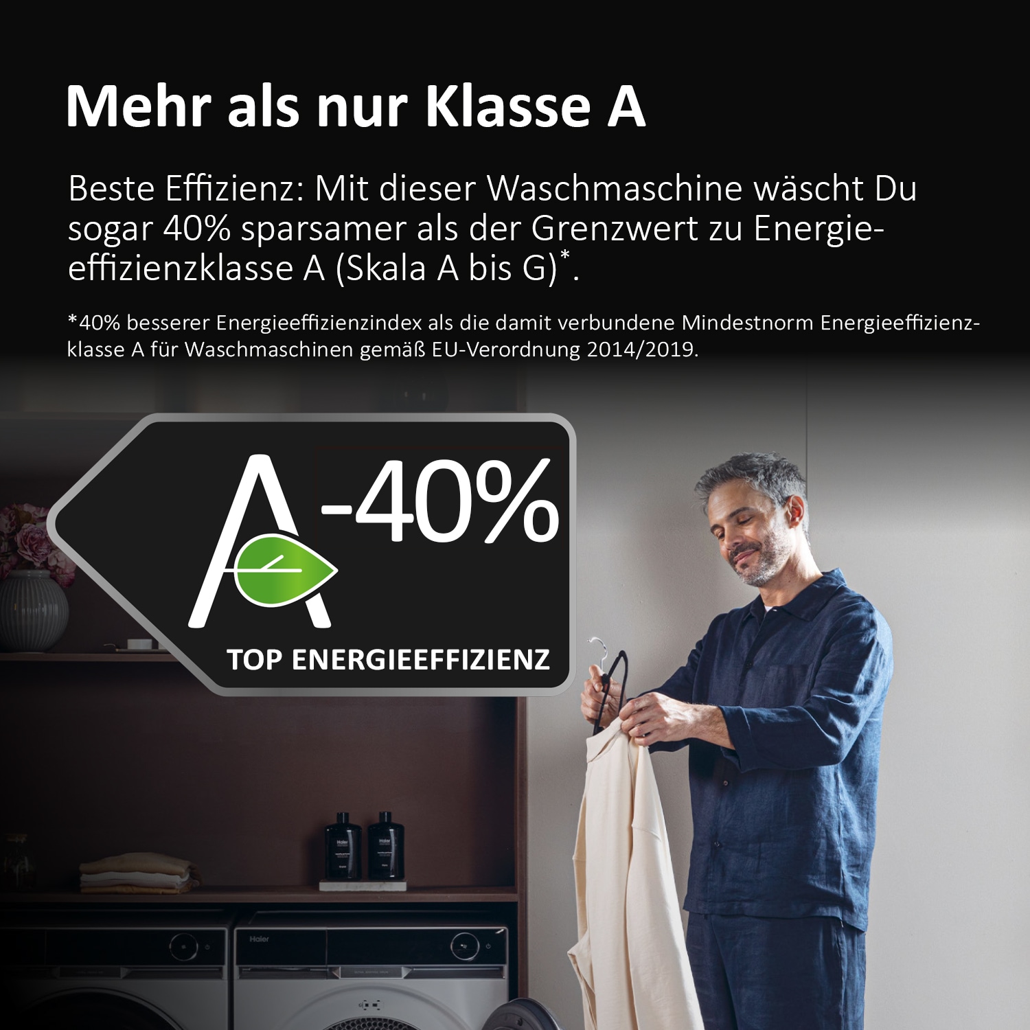 Haier Waschmaschine X SERIE 11 »HW110-BD14397U1«, 11 kg, 1400 U/min, UltraFresh: Hält die Wäsche bis zu 12 Std. frisch