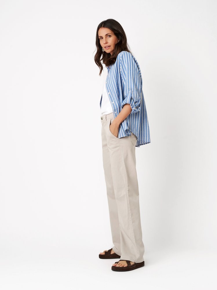 TONI 5-Pocket-Hose »Liv Wide«  aus Baumwollmix mit Modal, Regular-Fit - auch in Kurzgröße erhältlich