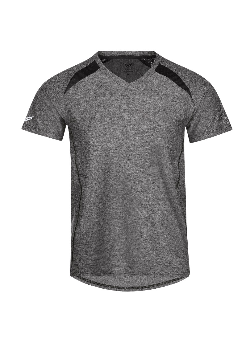 Trigema T-Shirt »TRIGEMA Funktionsshirt in Melange-Optik«, (1 tlg.)