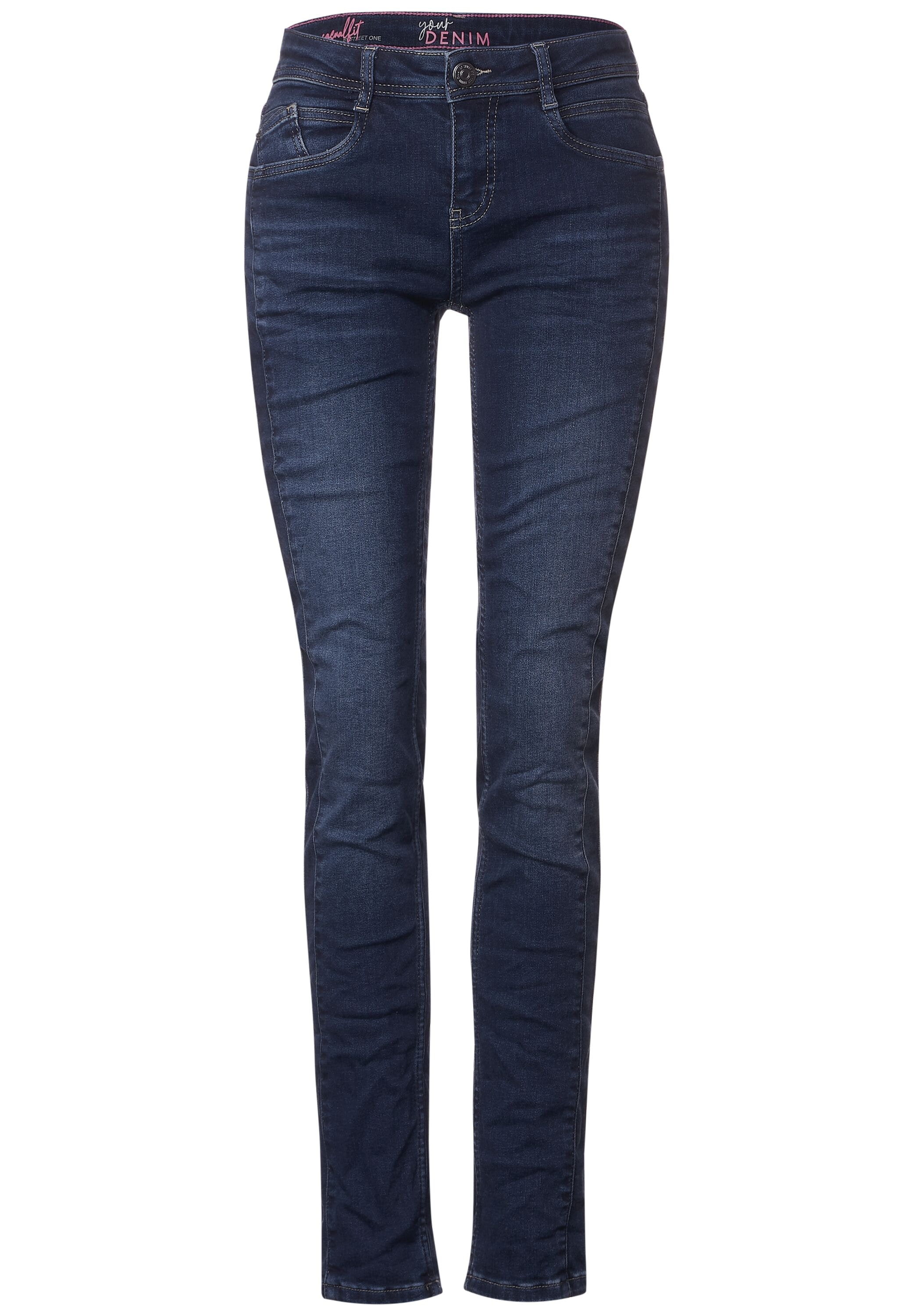 STREET ONE Thermojeans »Casual Fit Thermojeans Style Jane«, Wärmender Thermo-Effekt