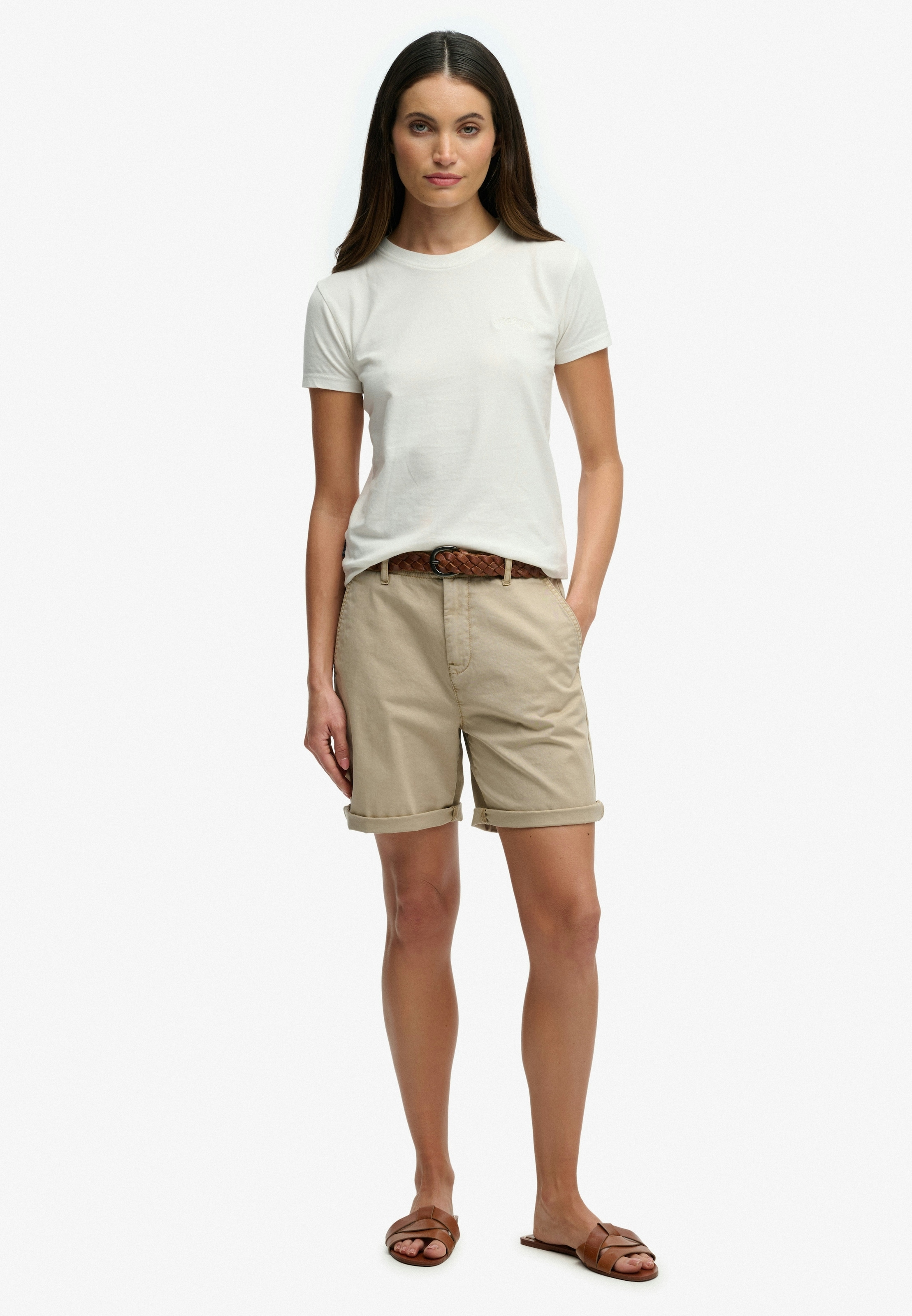Superdry Shorts »CHINO SHORT«  aus Baumwollmischung, mit Elasthan, Regular Fit, pflegeleicht