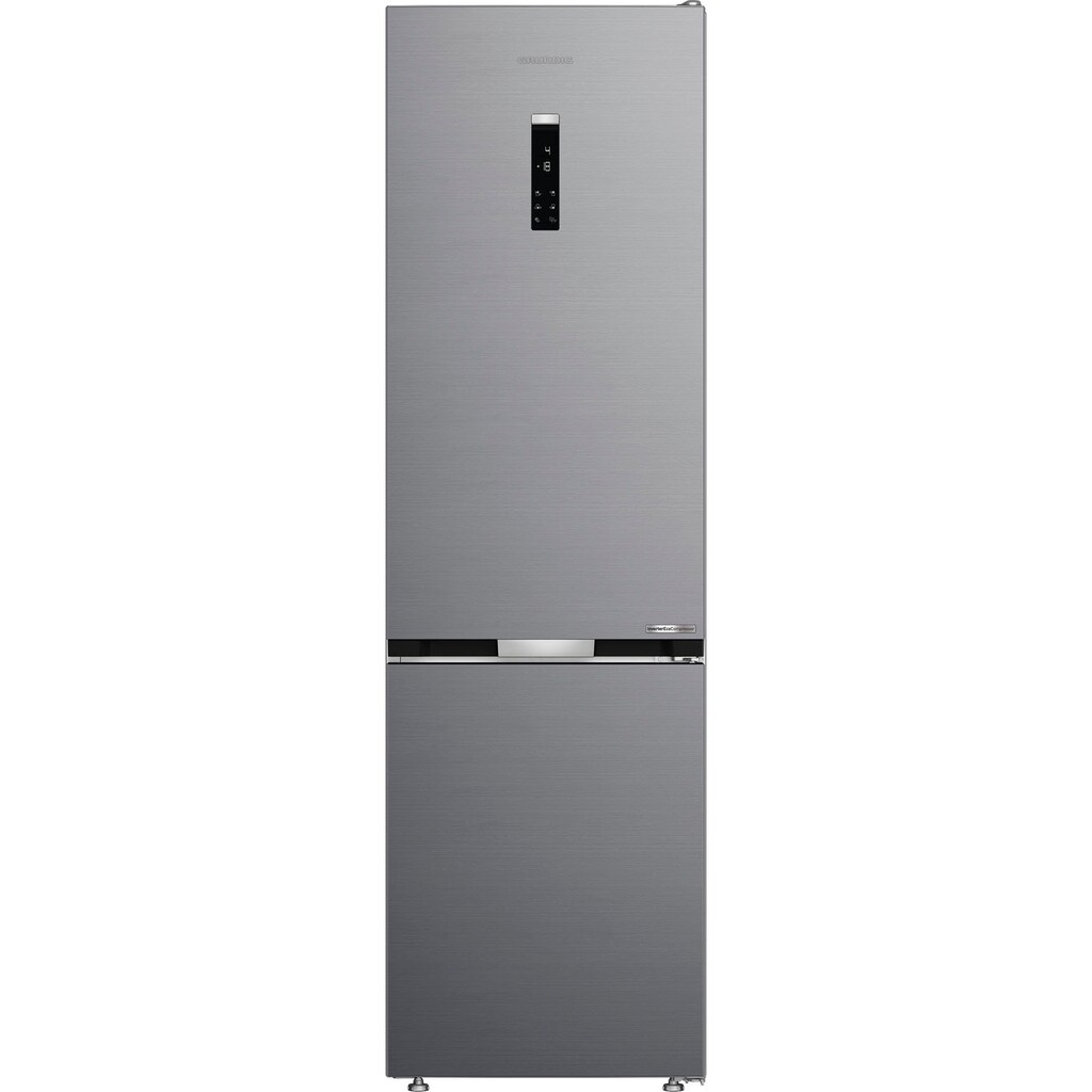 Grundig Kühl-/Gefrierkombination »GKPN 66930 LXP«, GKPN 66930 LXP 7282346902, 203,5 cm hoch, 59,5 cm breit