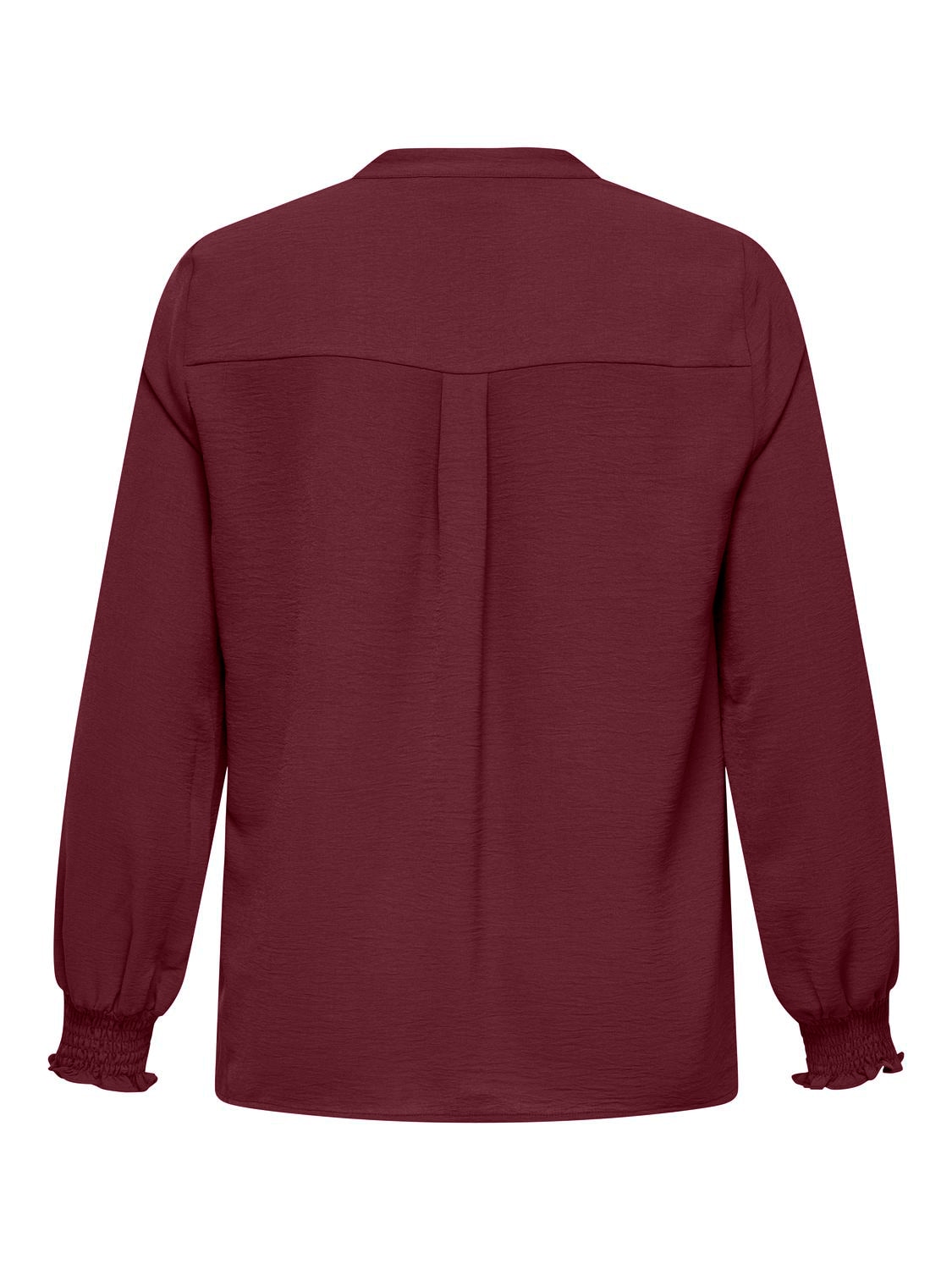 ONLY CARMAKOMA Shirtbluse »CARMETTA LIFE V-NECK TOP WVN NOOS«
