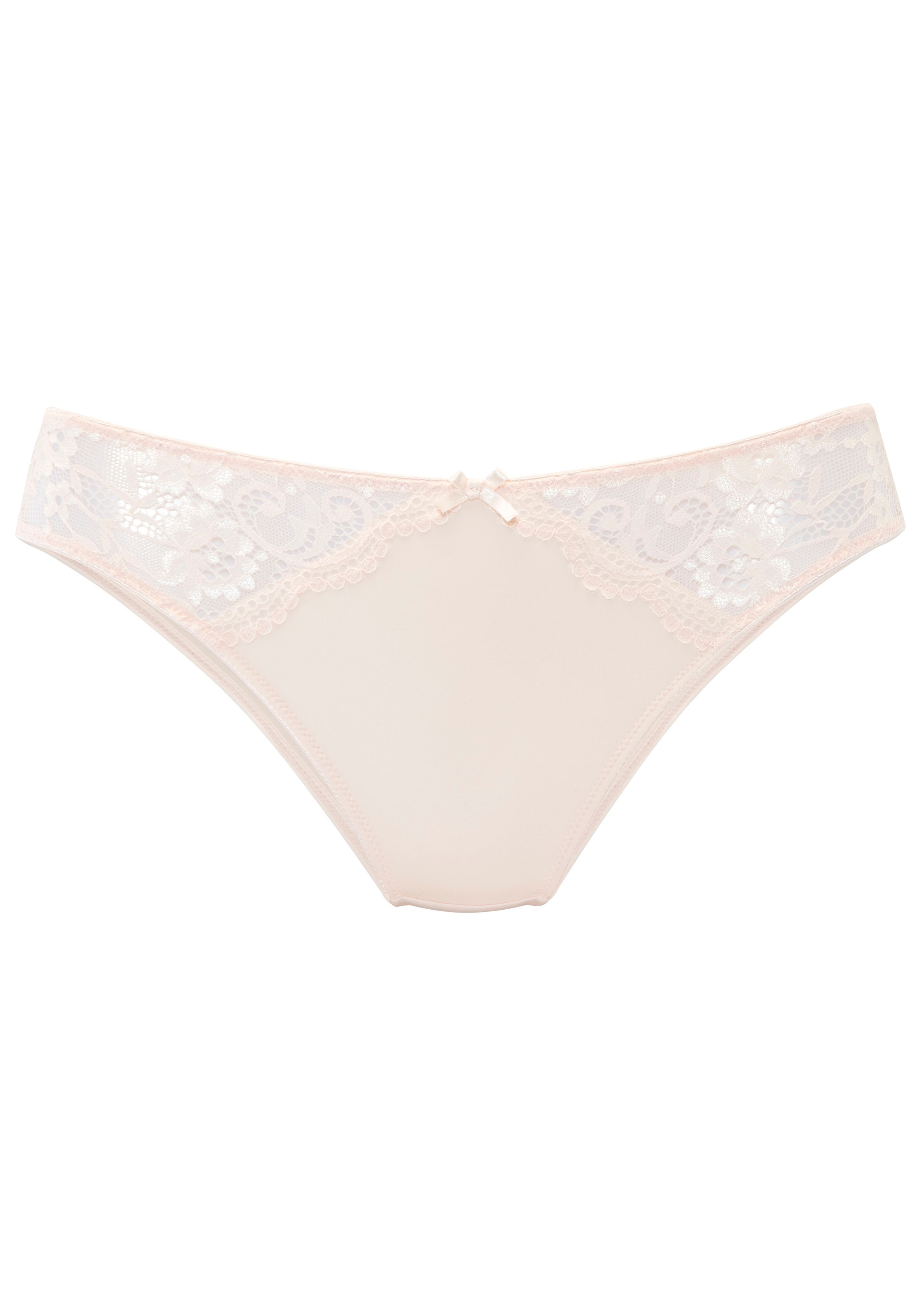Nuance Slip, aus weichem Microtouch-Material mit Spitzeneinsätzen, Basic