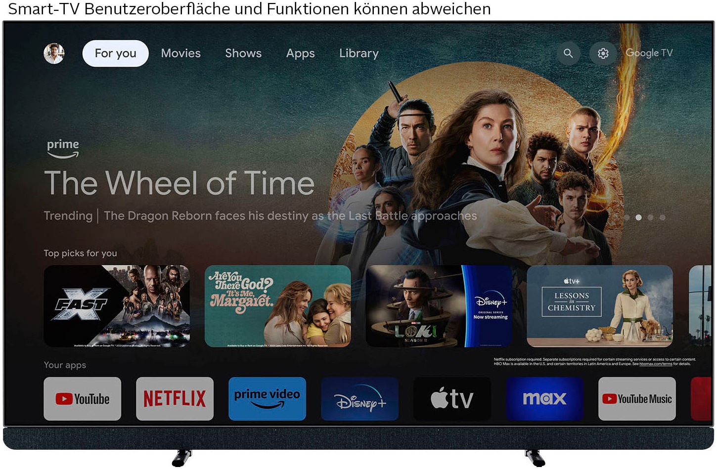 Philips OLED-Fernseher »55OLED909/12«, 4K Ultra HD, Google TV-Smart-TV