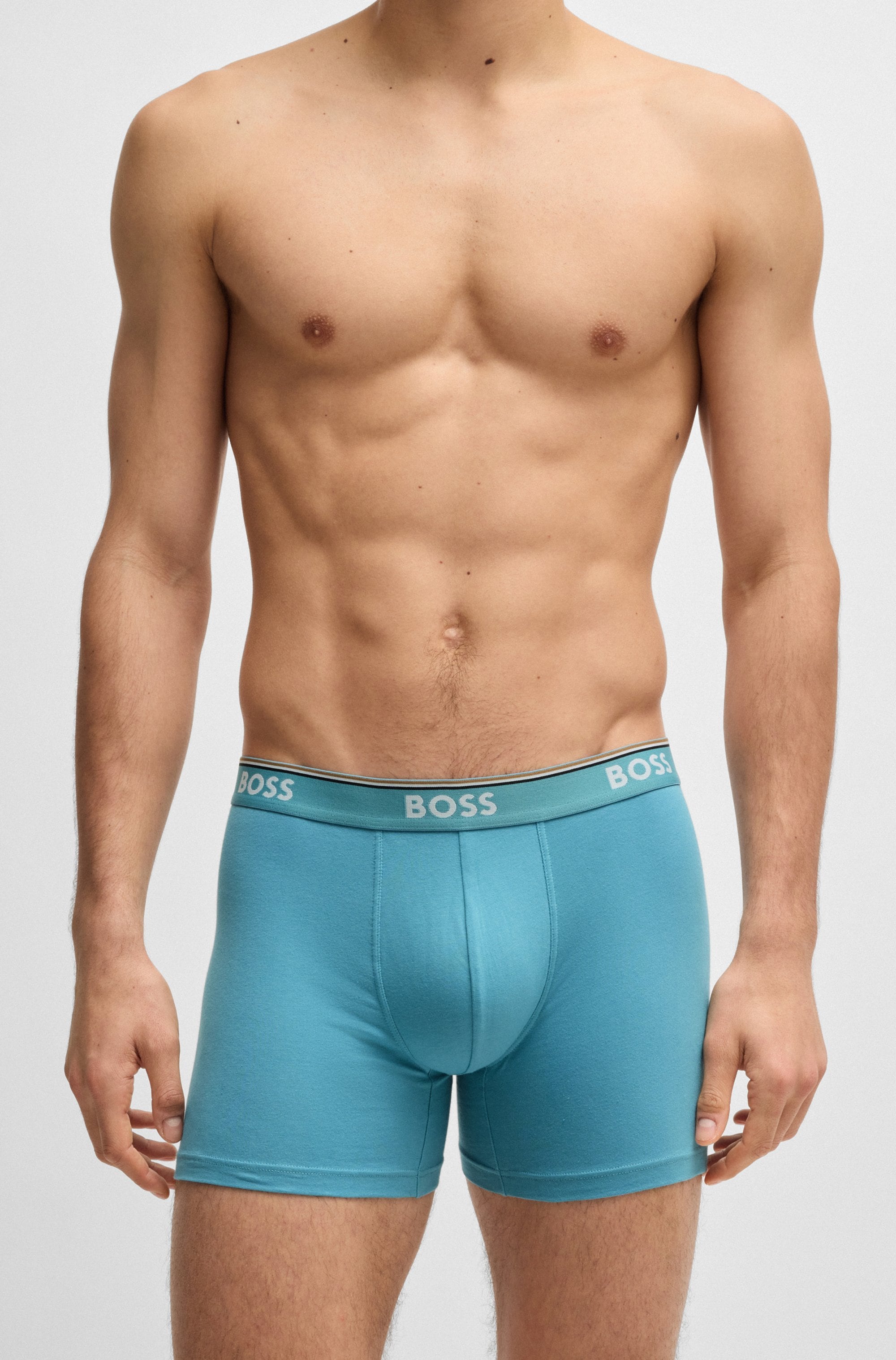 BOSS Boxershorts »BoxerBr 3P Power«, (3 St.)