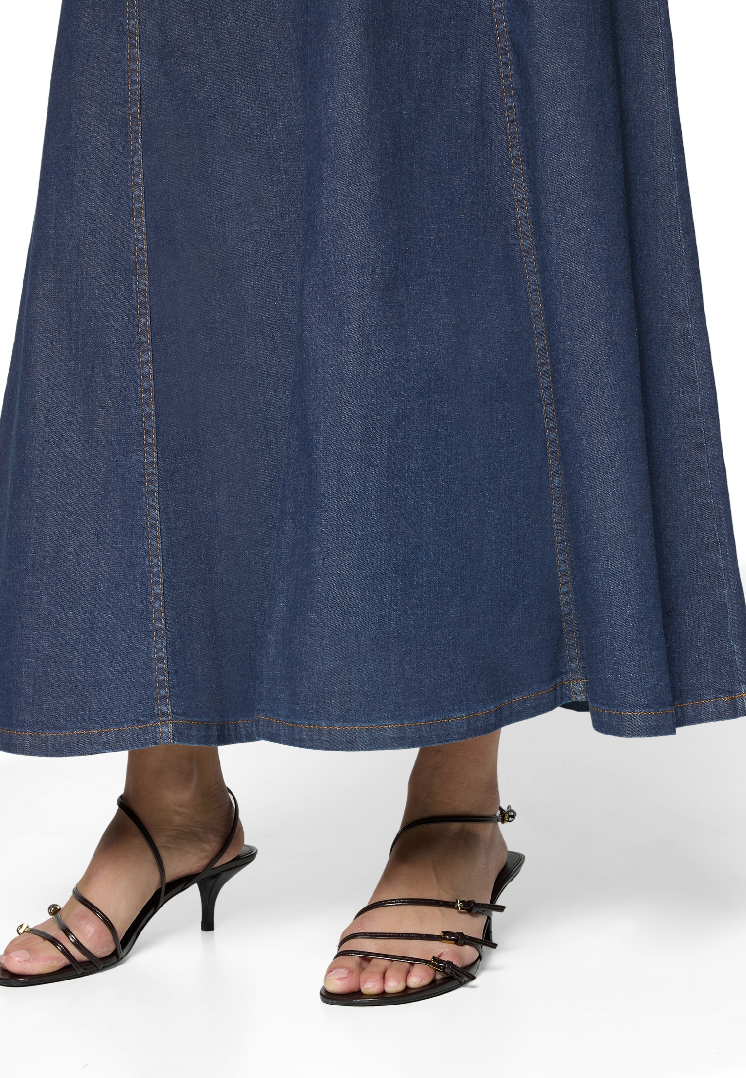 Zero Jeansrock »Jeansrock Maxi«