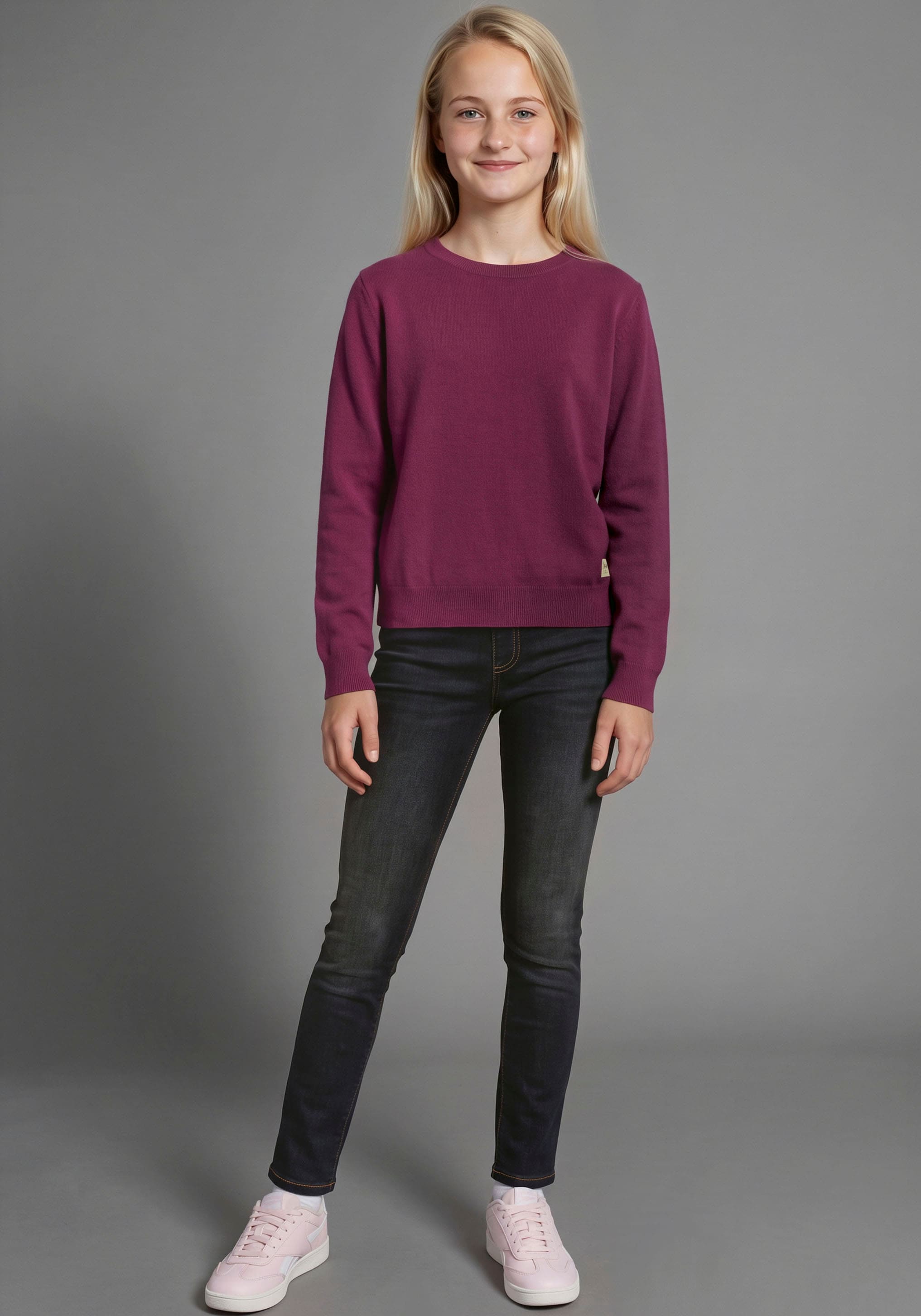 H.I.S Sweatshirt »2er Pack H.I.S Sweats, Must-Have Basic in kurzer Form«, 2er Packung, 2 Sweatshirts im Pack, Basics in modischen Farben, Langarm
