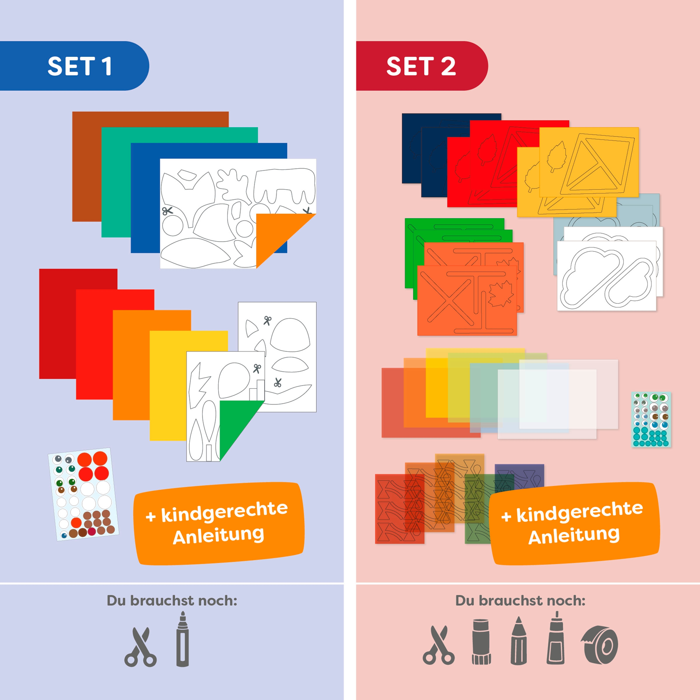 Haba Kreativset »2er Bastelsets Herbst«