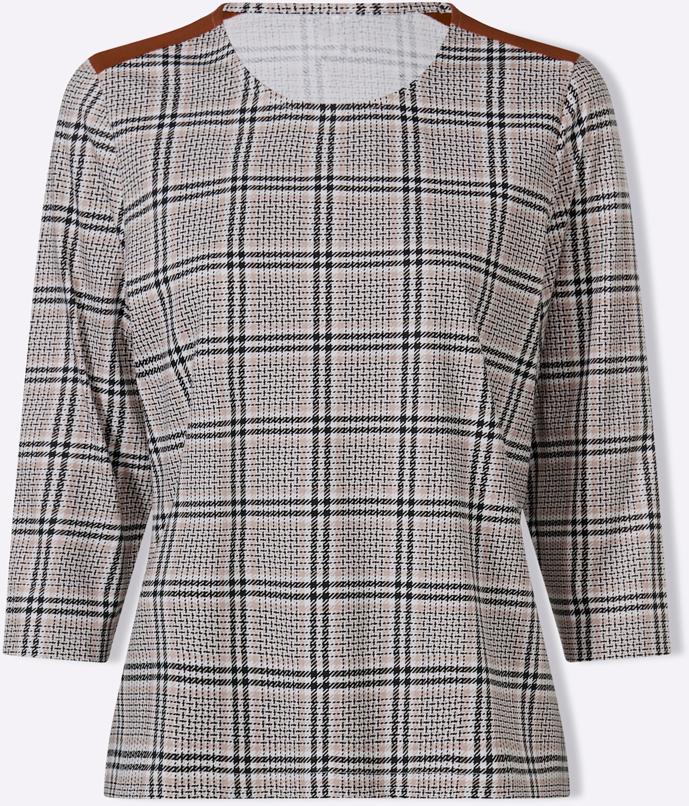 Classic Basics 3/4-Arm-Shirt »Rundhals-Shirt« 1