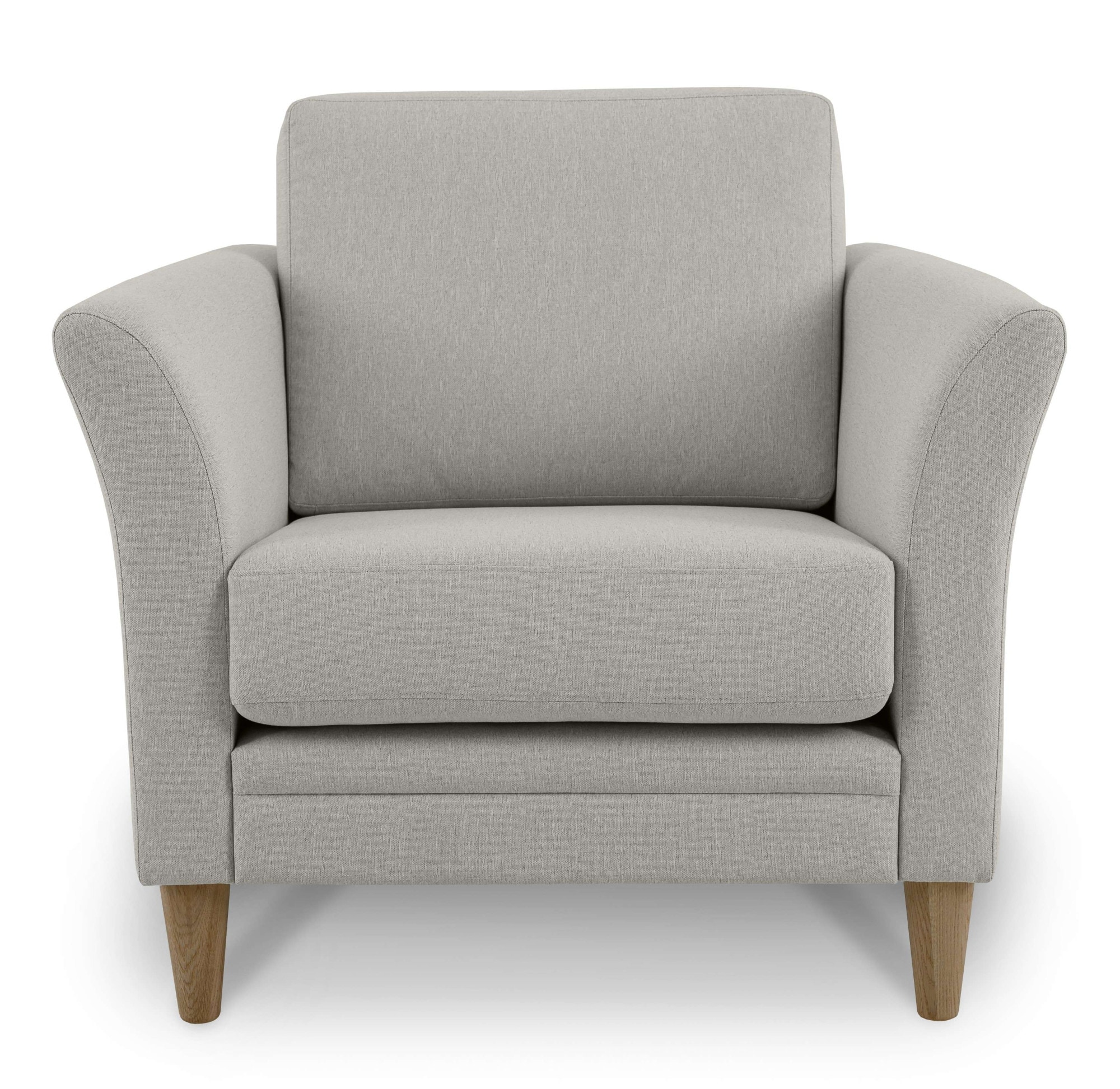 Home affaire Sessel »Arellano, Breite 93 cm«, klassisches Design, mit Massivholzfüßen, Webstoff fein