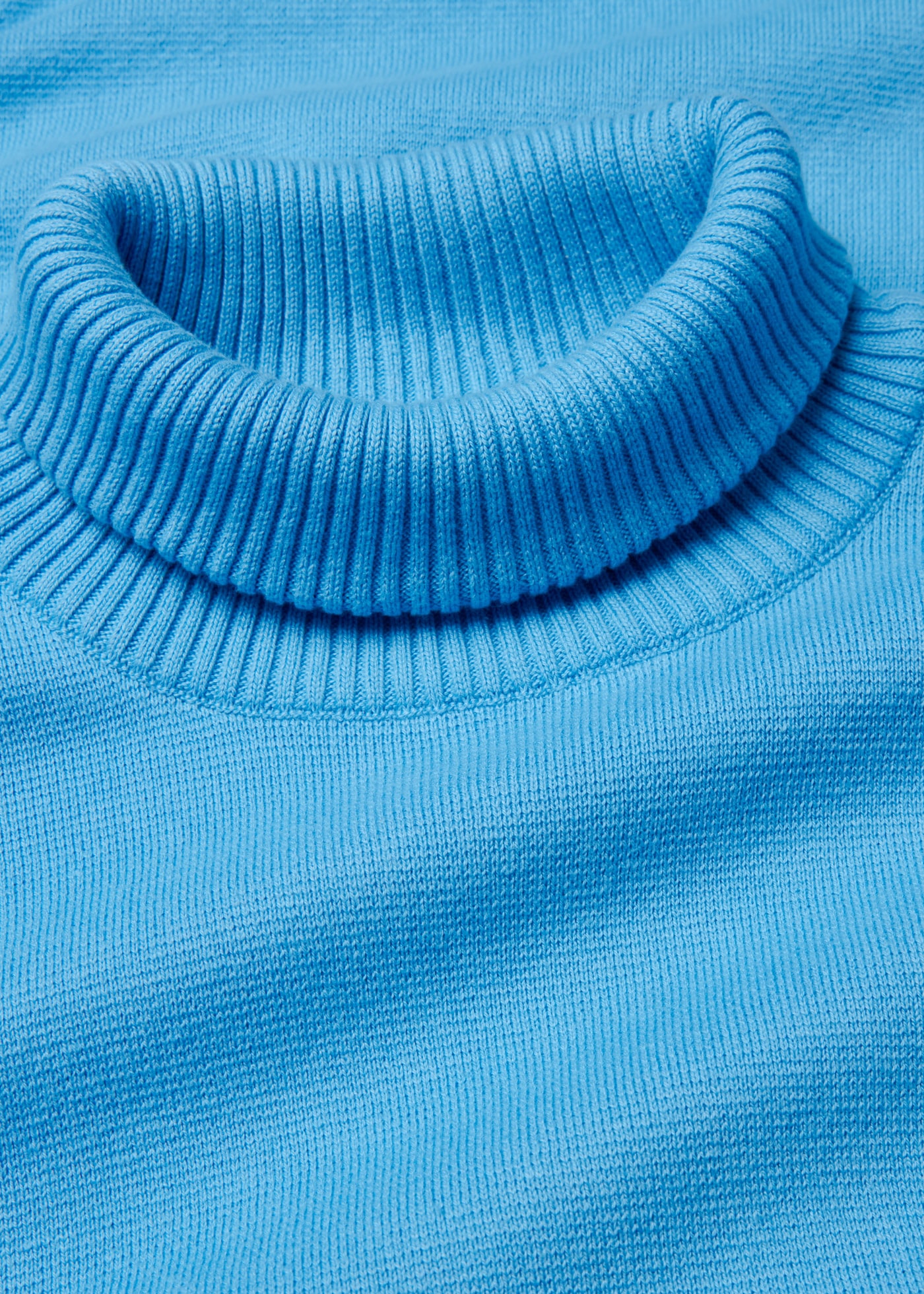 bonprix Strickpullover »Gerippter Pullover aus reiner Baumwolle« Gerippter Pullover aus reiner Baumwolle