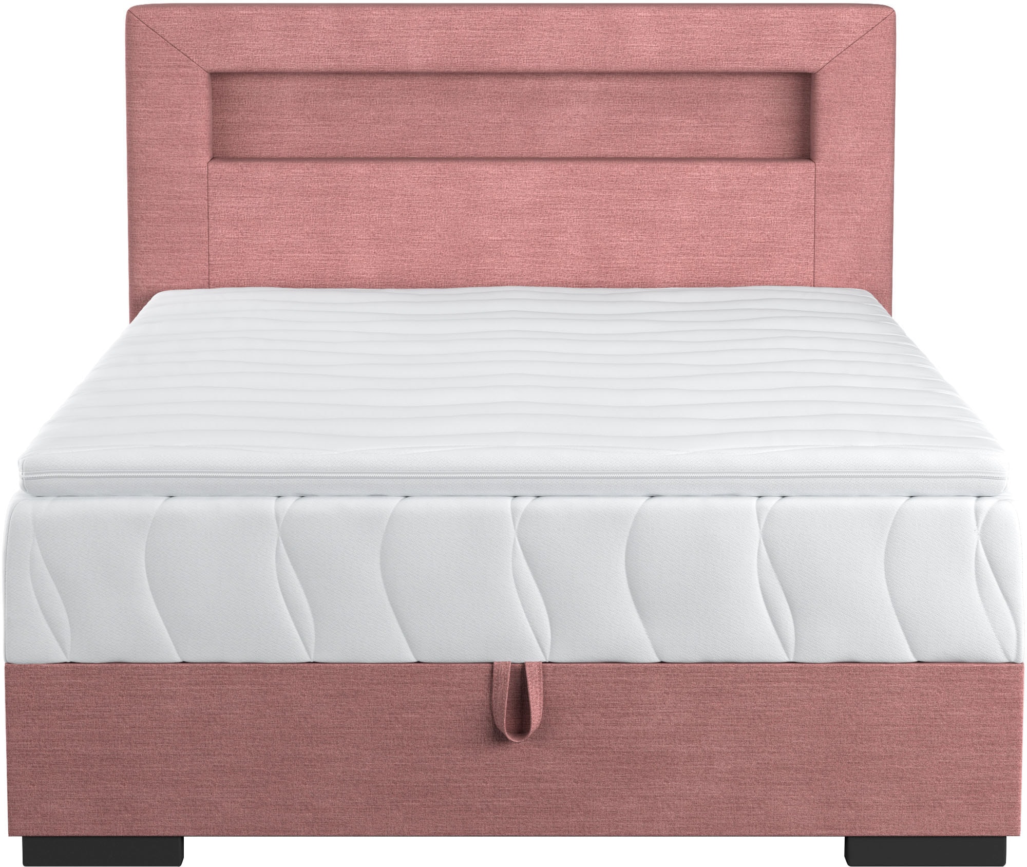 COTTA Boxbett »Kelly«, Bequemes Boxspringbett mit LED-Licht