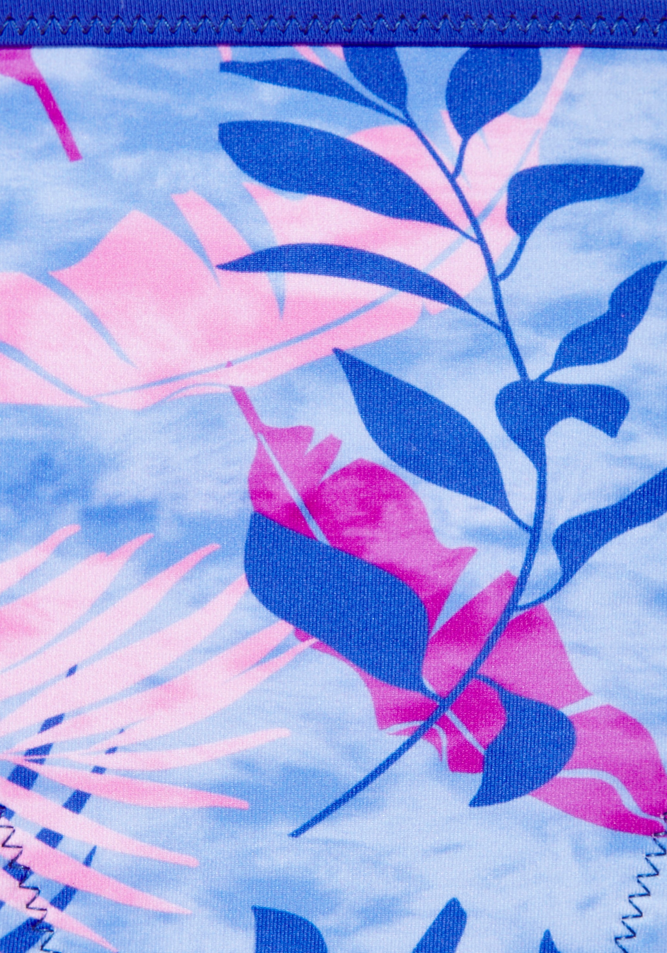 Vivance Triangel-Bikini mit stylischem Blätterprint