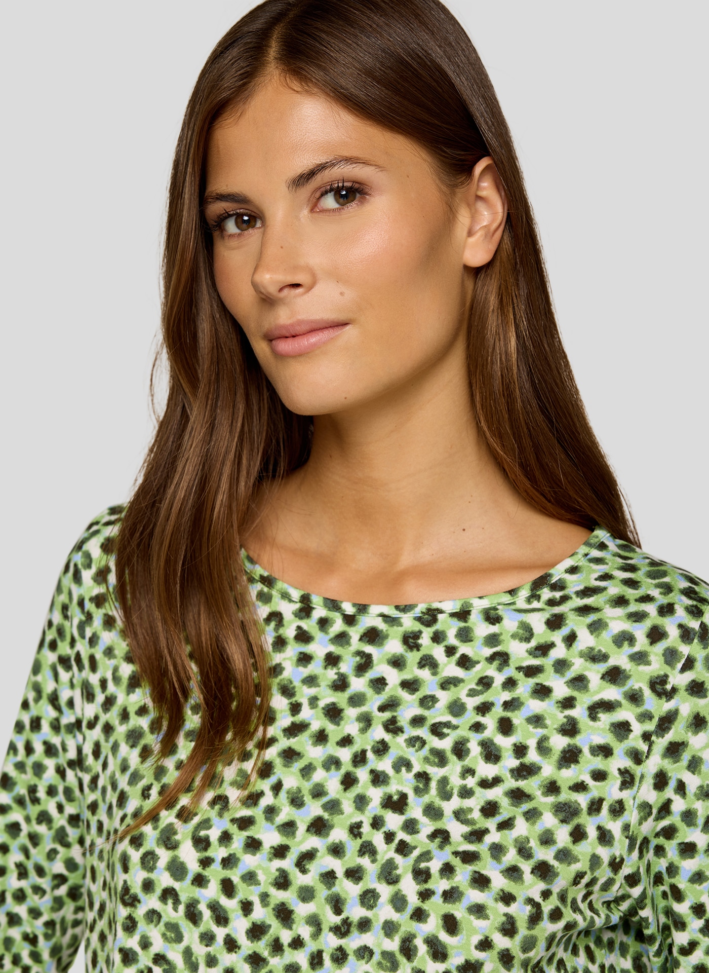 Rabe 3/4-Arm-Shirt, mit Animal-Print