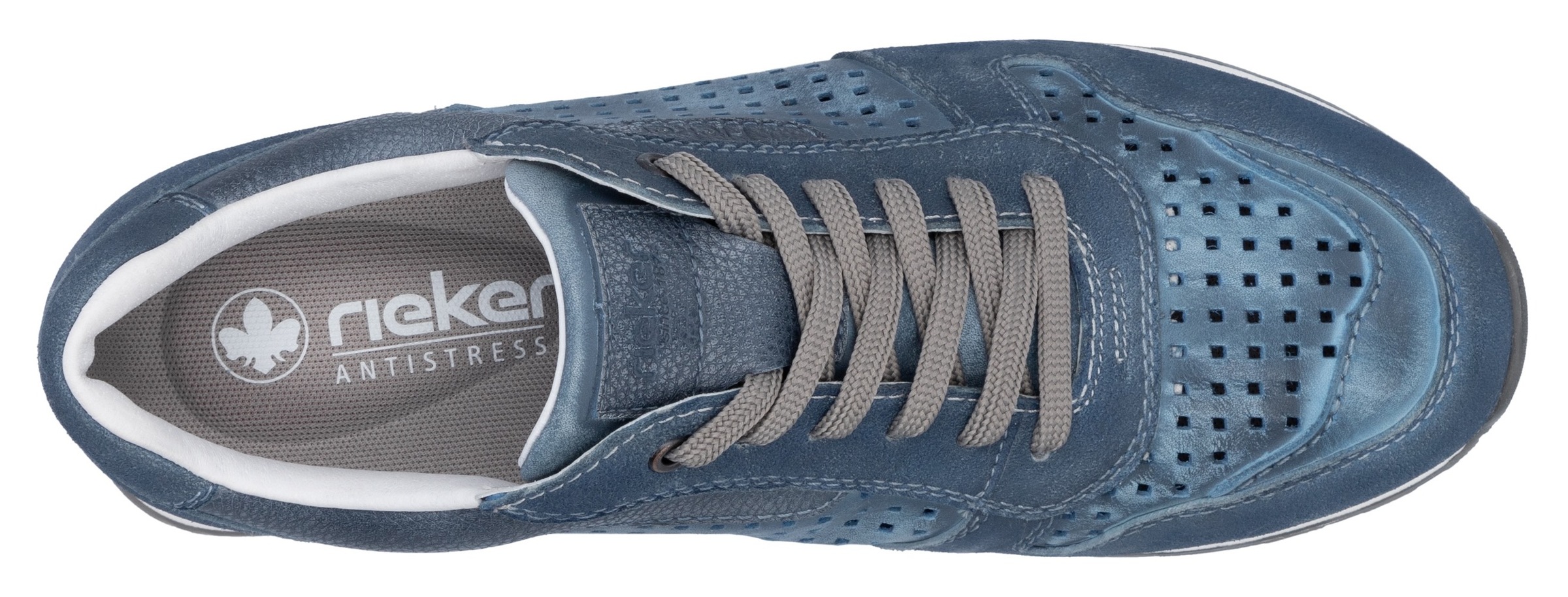 Rieker Sneaker  , Schnürschuh, Halbschuh mit luftdurchlässiger Perforation