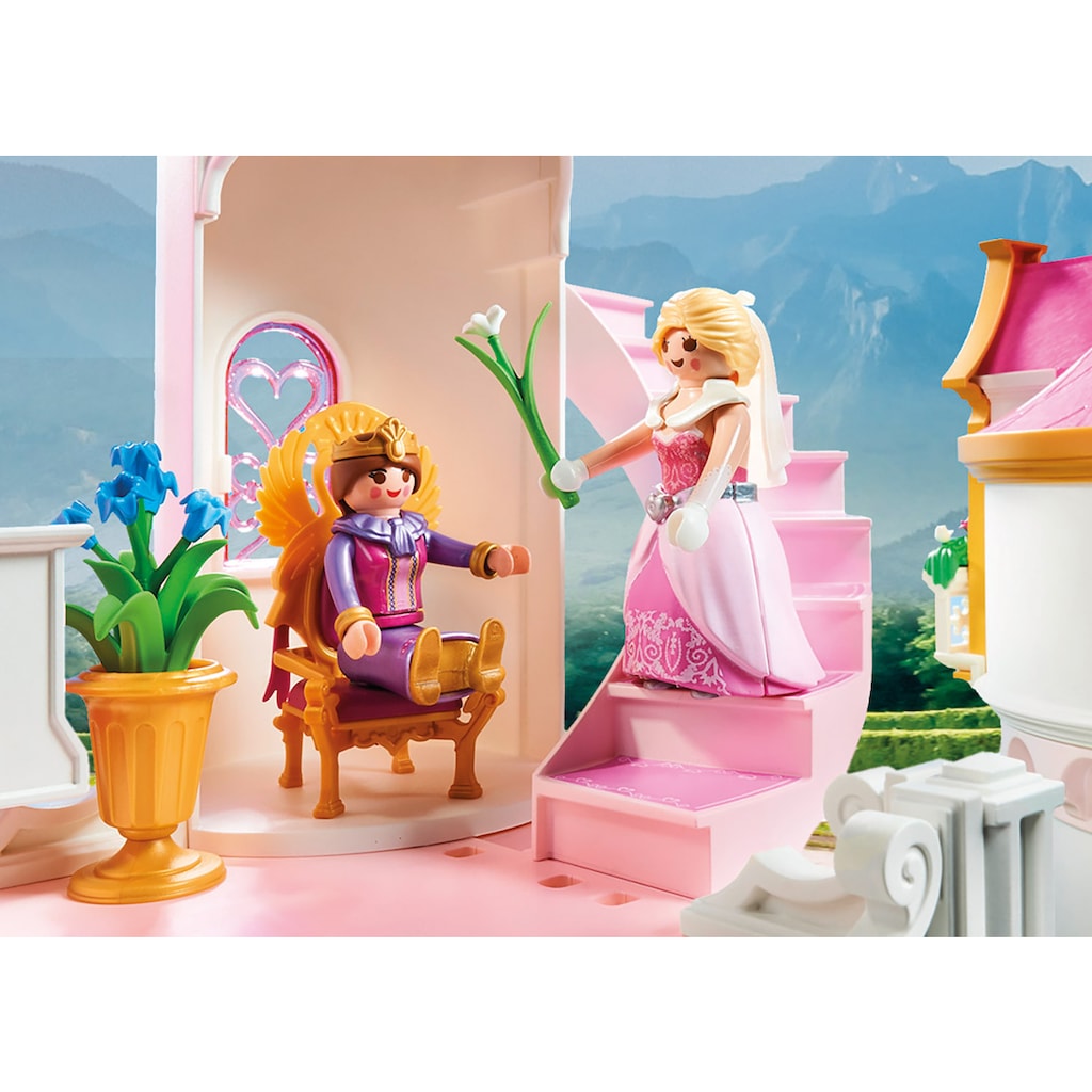 Playmobil® Konstruktions-Spielset »Großes Prinzessinnenschloss (70447), Princess«, (644 St.), Made in Germany