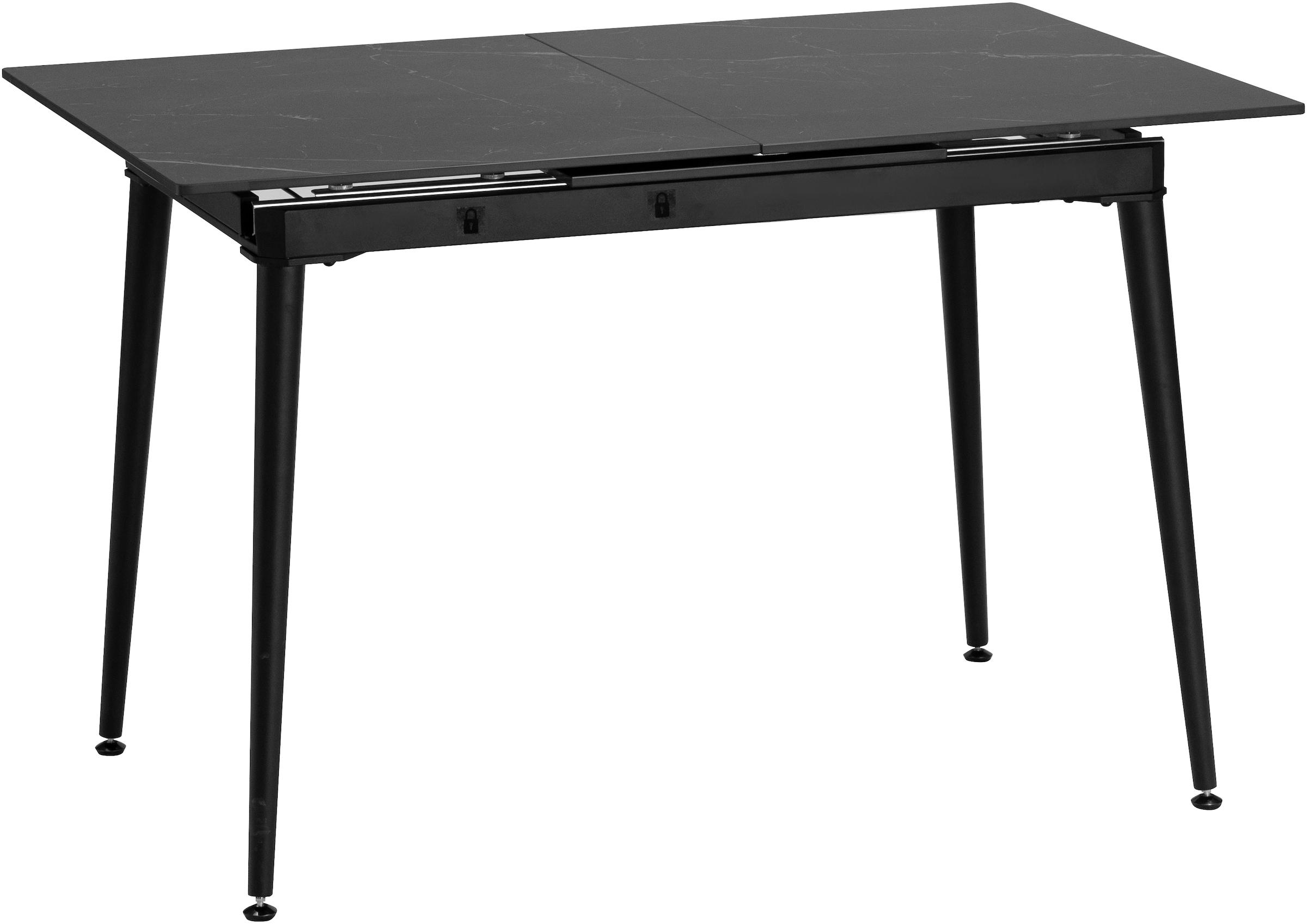 Home affaire Esstisch »Melwine Ausziehtisch Esszimmer«, Keramiktisch, mit Auszugsfunktion 120-160 cm