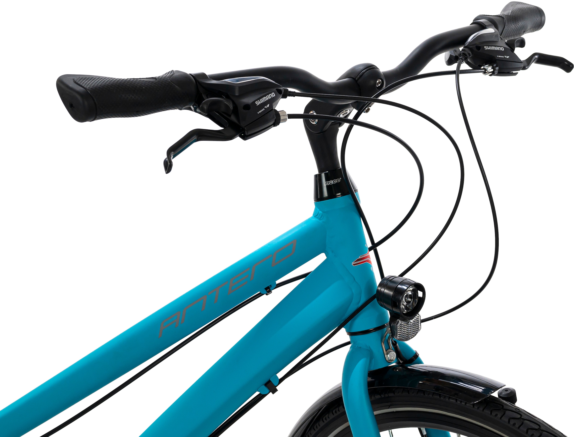 KS Cycling Trekkingrad »Antero«, 21 Gang, Shimano, Torney Schaltwerk, Kettenschaltung, für Damen, Kettenschaltung