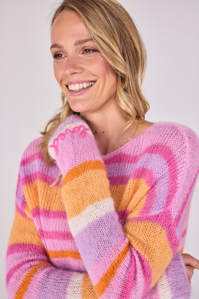 Lieblingsstück Strickpullover »AnnikaL«, mit Streifen