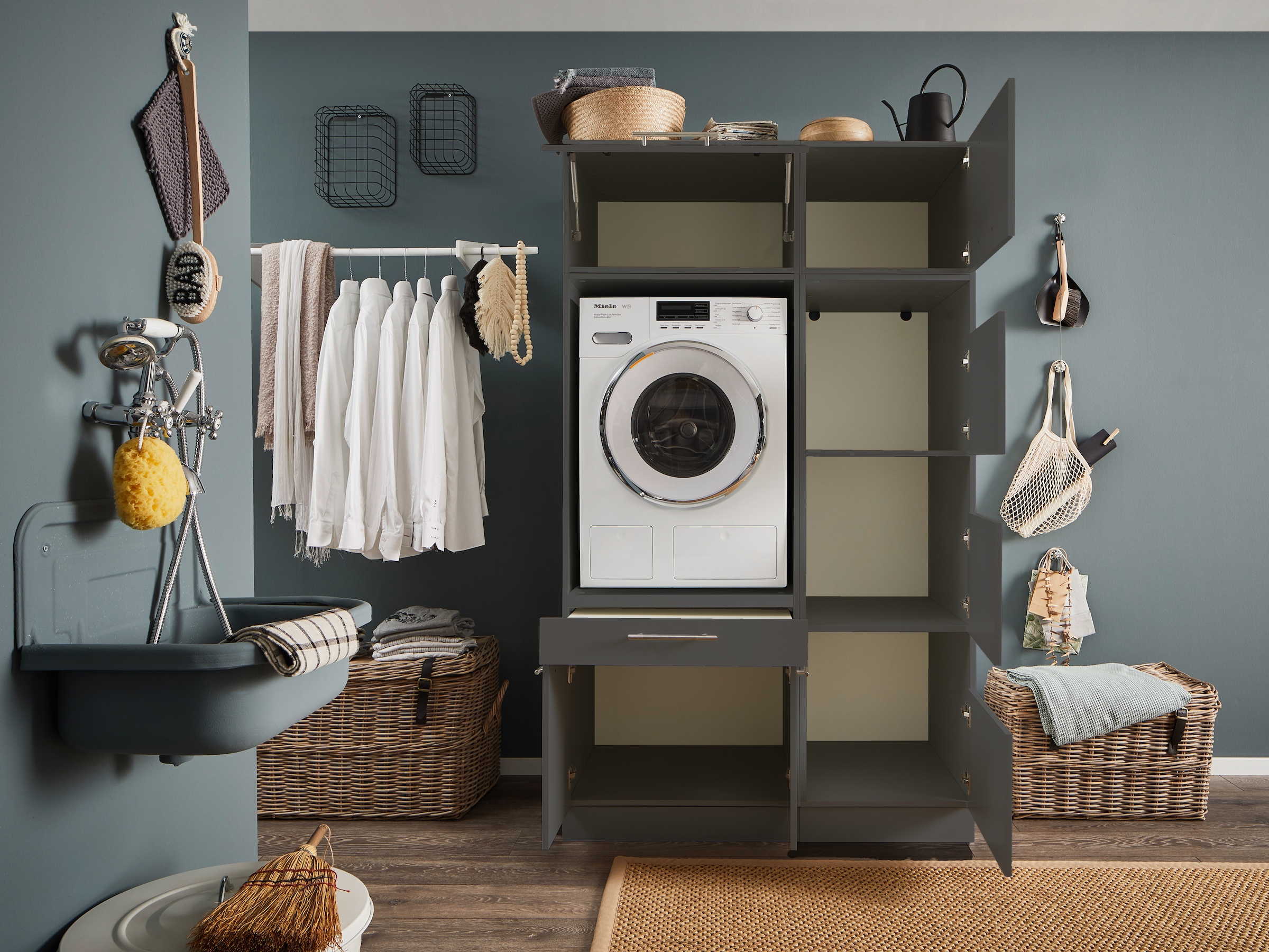 Laundreezy Mehrzweckschrank-Set »LAUNDREEZY LDSK5«