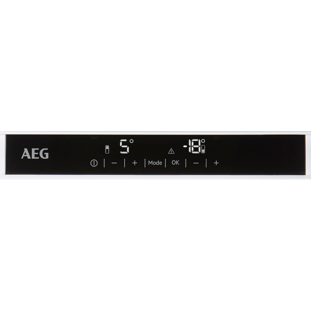 AEG Einbaukühlgefrierkombination »S18C5T«, S18C5T, 176,9 cm hoch, 55,6 cm breit