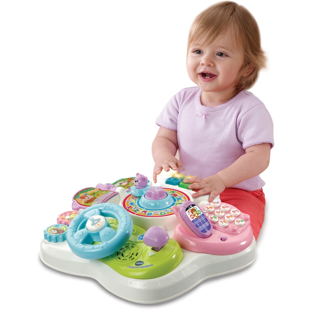 Vtech® Spieltisch »VTechBaby, Abenteuer Spieltisch, pink«