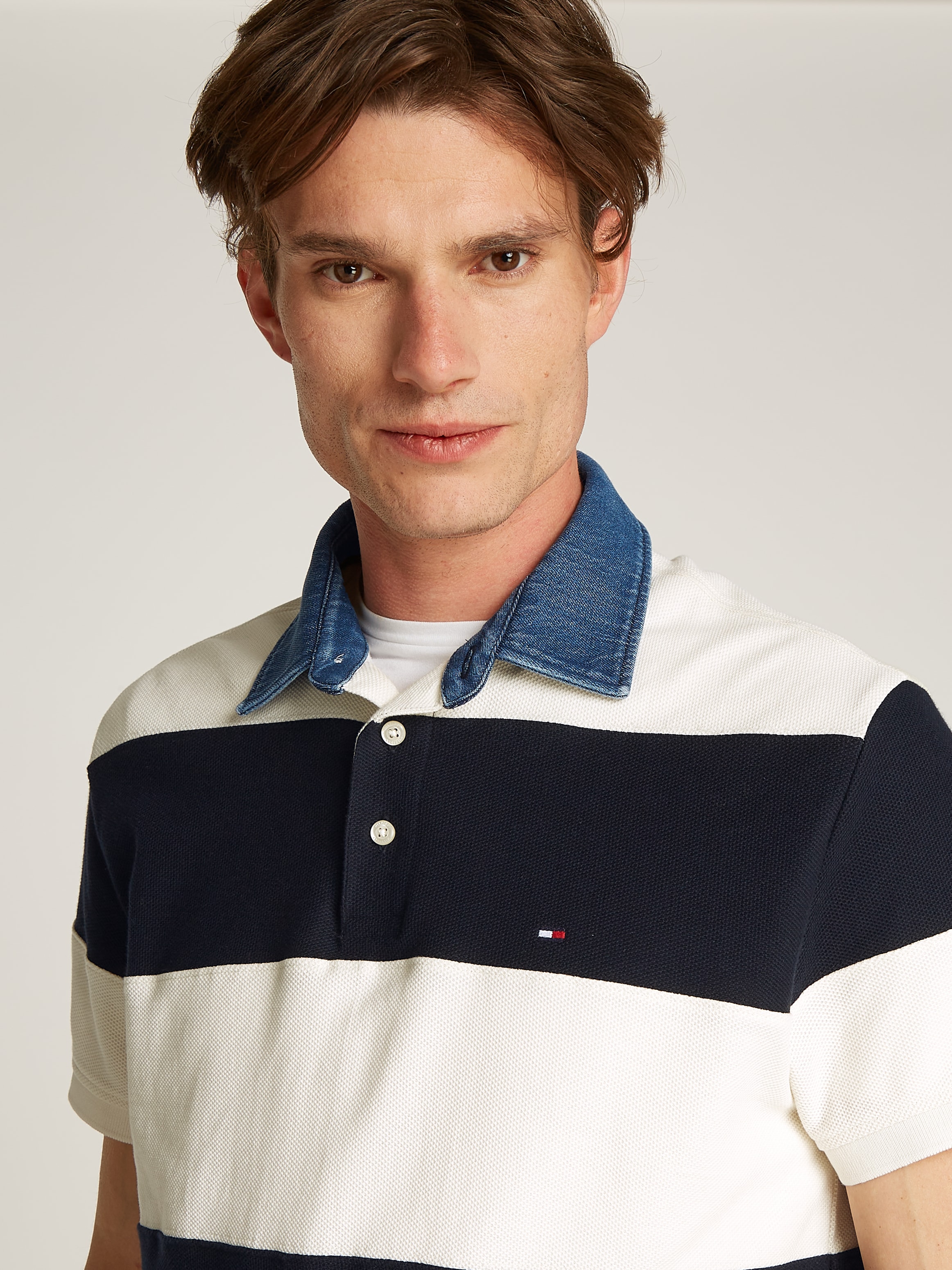 Tommy Hilfiger Poloshirt »RUGBY STRIPE RELAXED POLO«