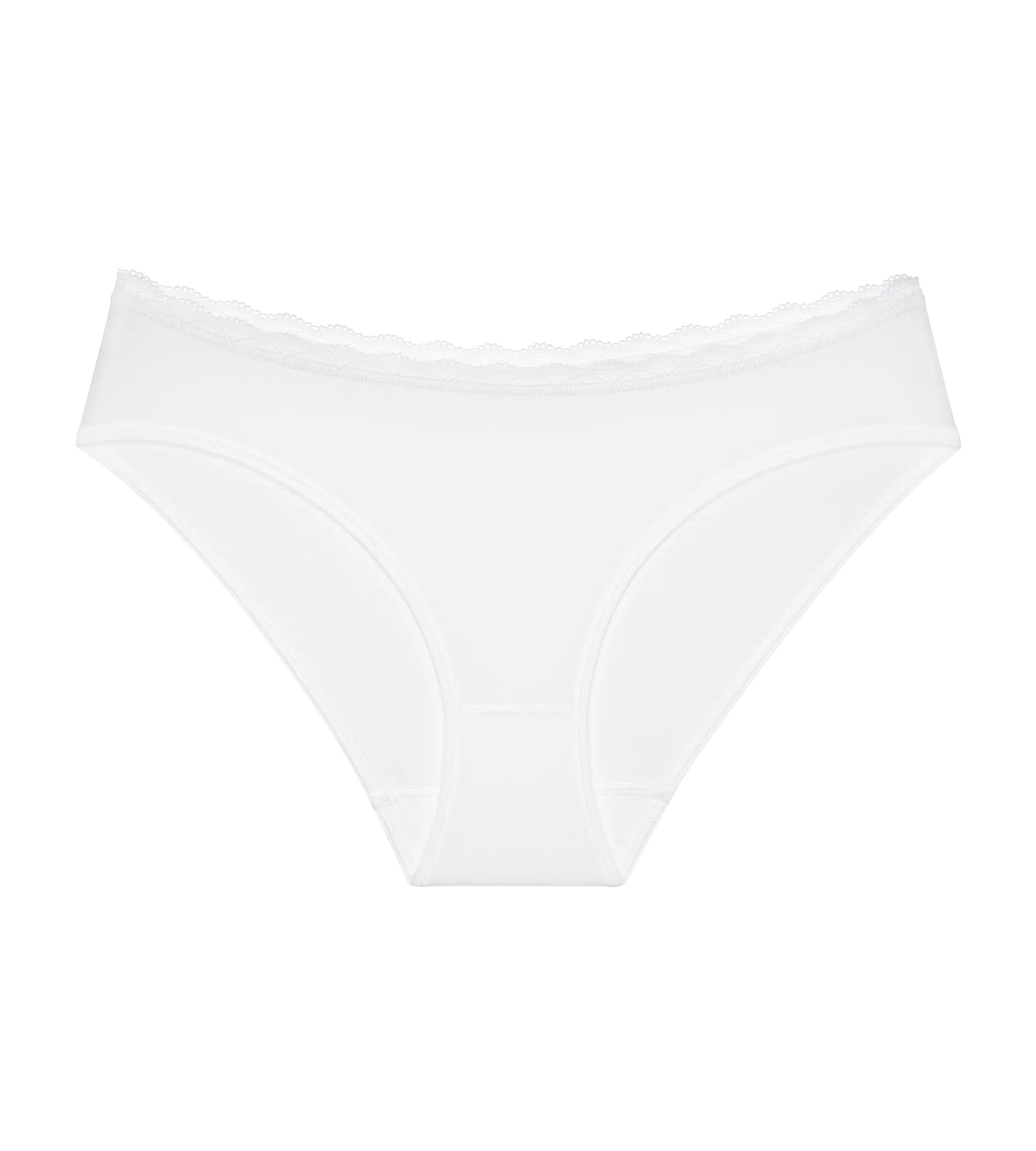 Triumph Tai-Slip »Feel Of Cotton« weich, ohne Seitennaht, schmales Spitzenband