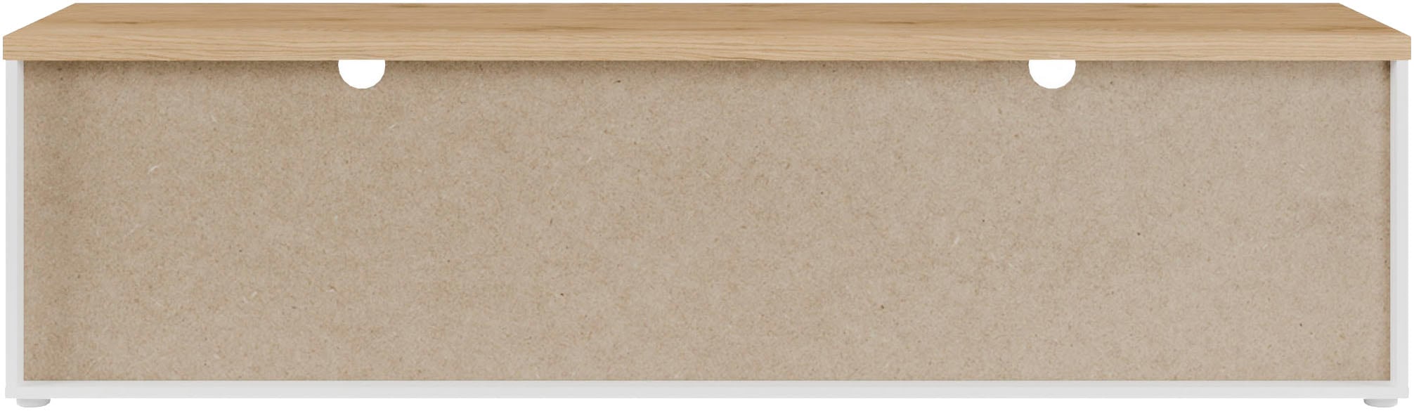 FORTE TV-Board »TV-Schrank, grifflos, offene Fächer« B/H/T 181,1/48,2/41,6 cm, Front glänzend