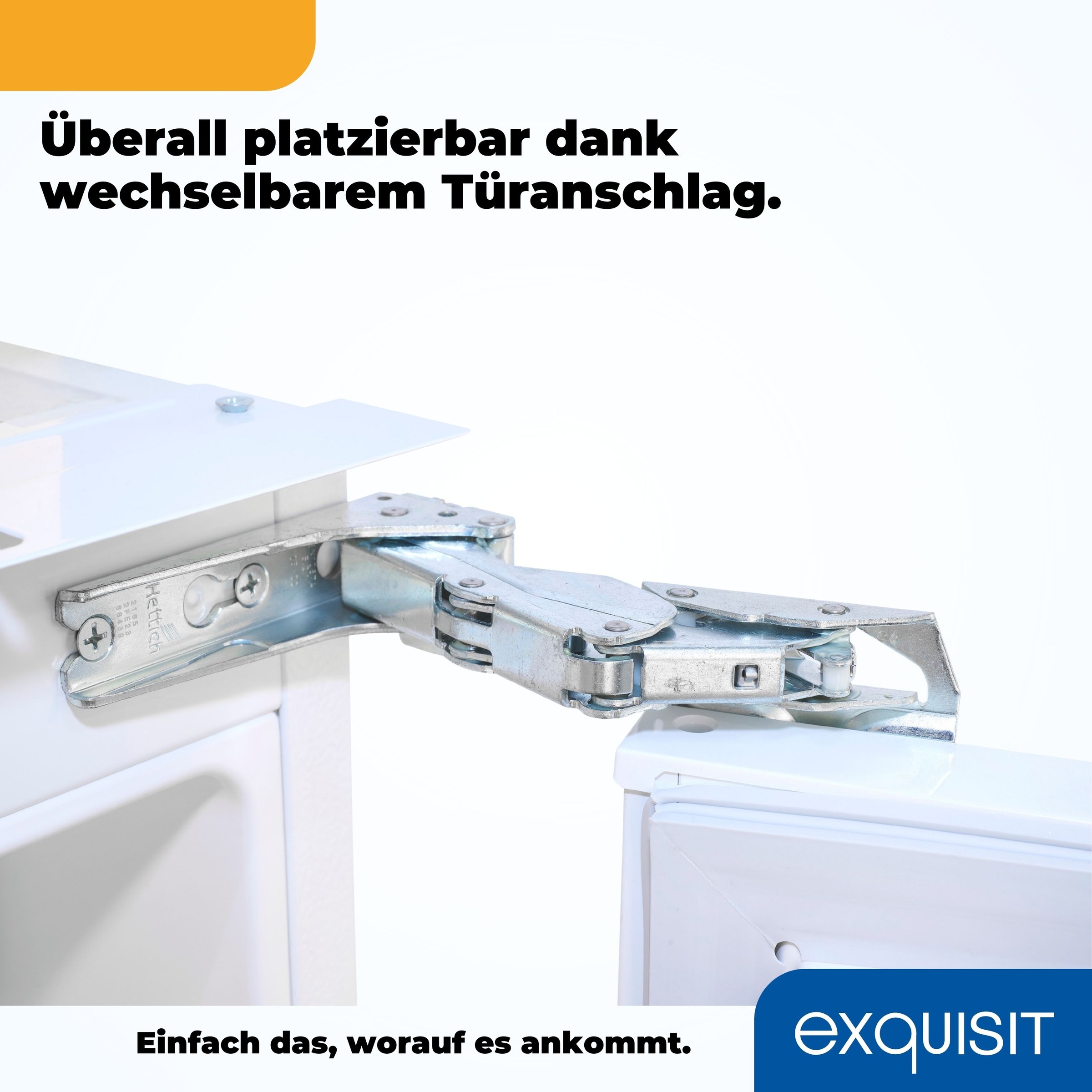 exquisit Einbaukühlschrank »EKS5131-V-FE-O90E«